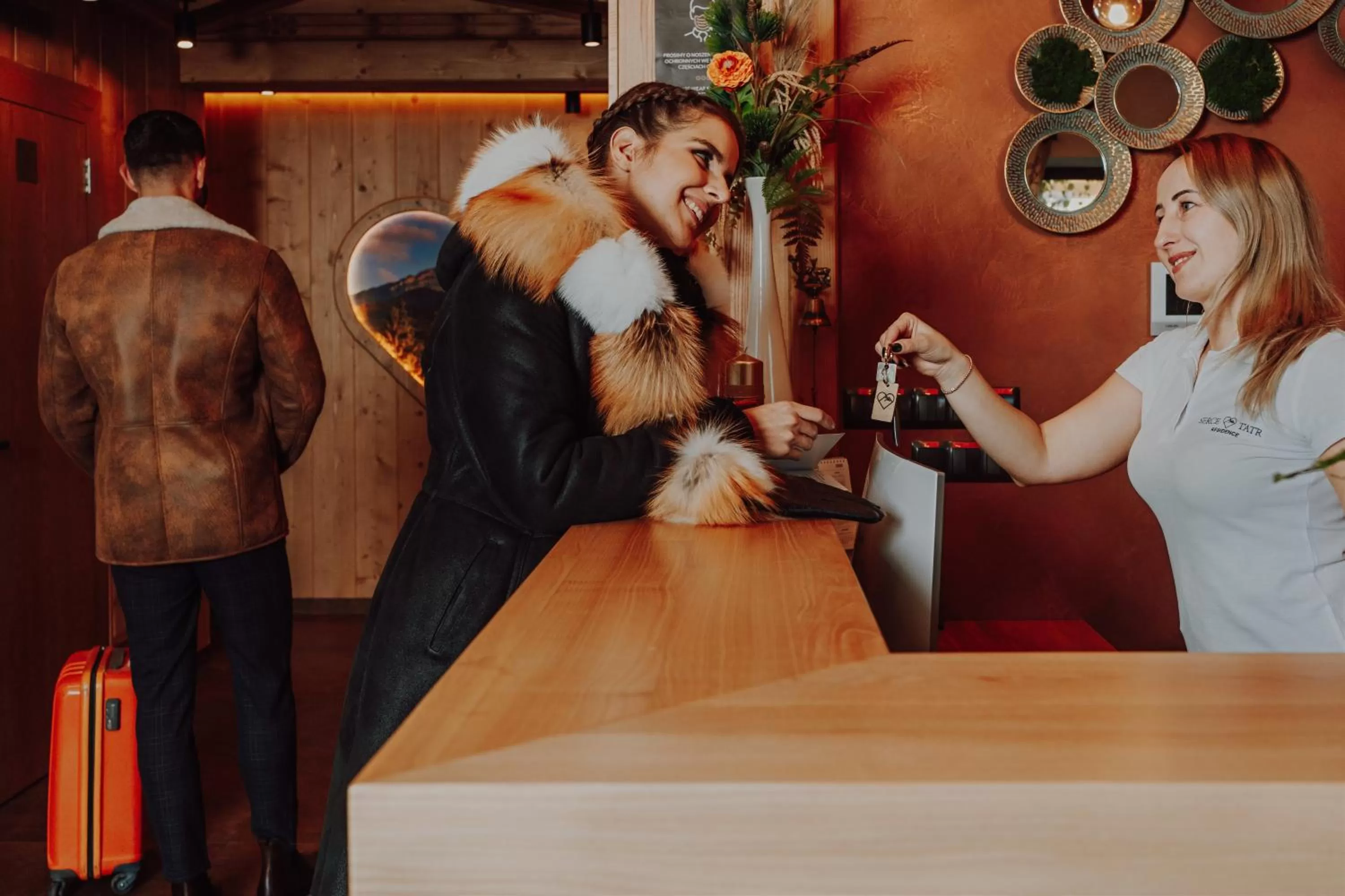 Lobby or reception in Serce Tatr Residence Zakopane - blisko Krupówek