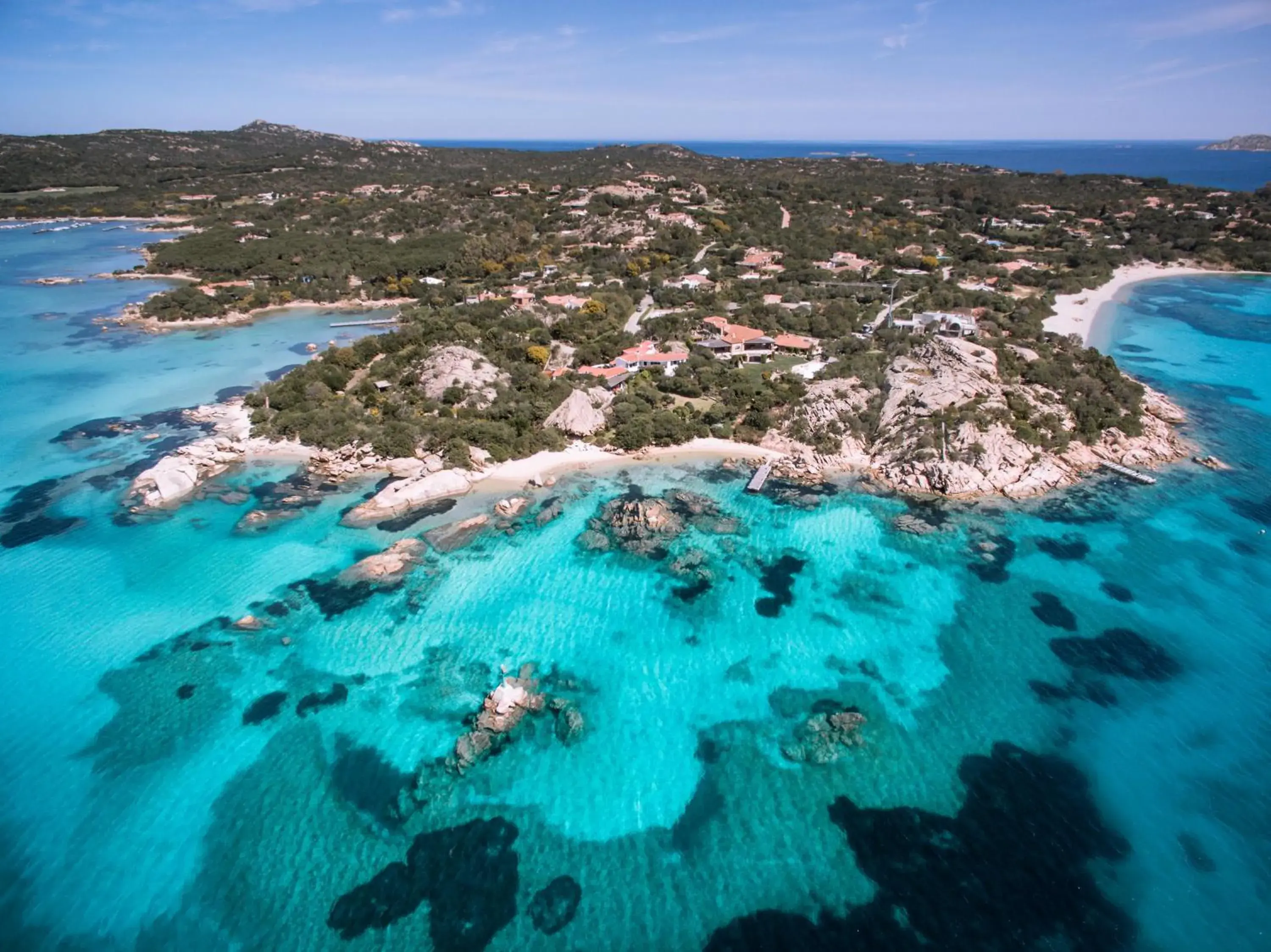 Beach, Bird's-eye View in Hotel Luci Di La Muntagna