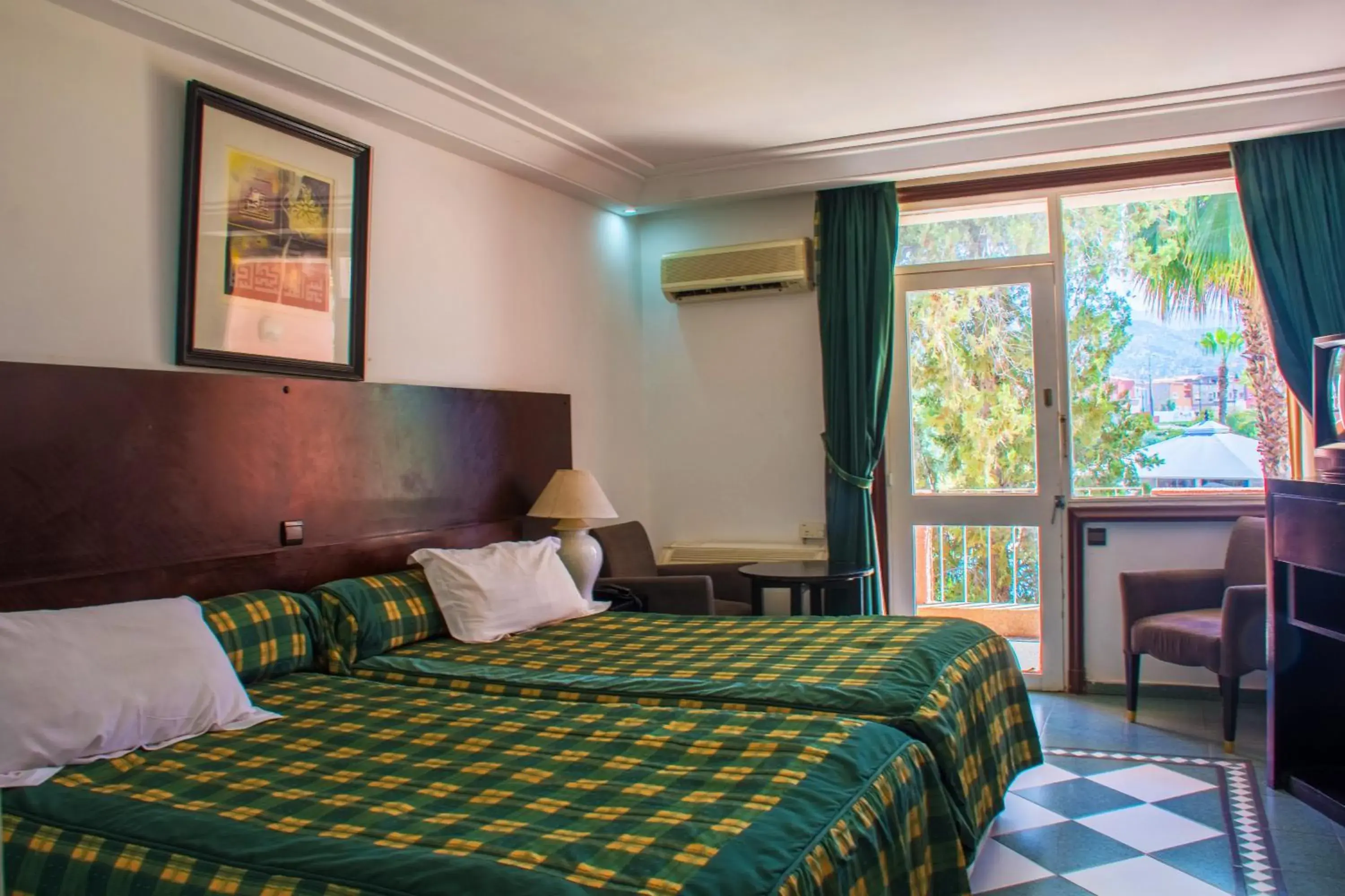 Bed in Hotel Ouzoud Beni Mellal