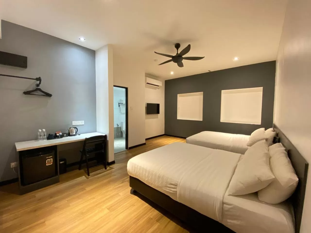 Bed in ARENA Boutique Hotel Kuala Terengganu