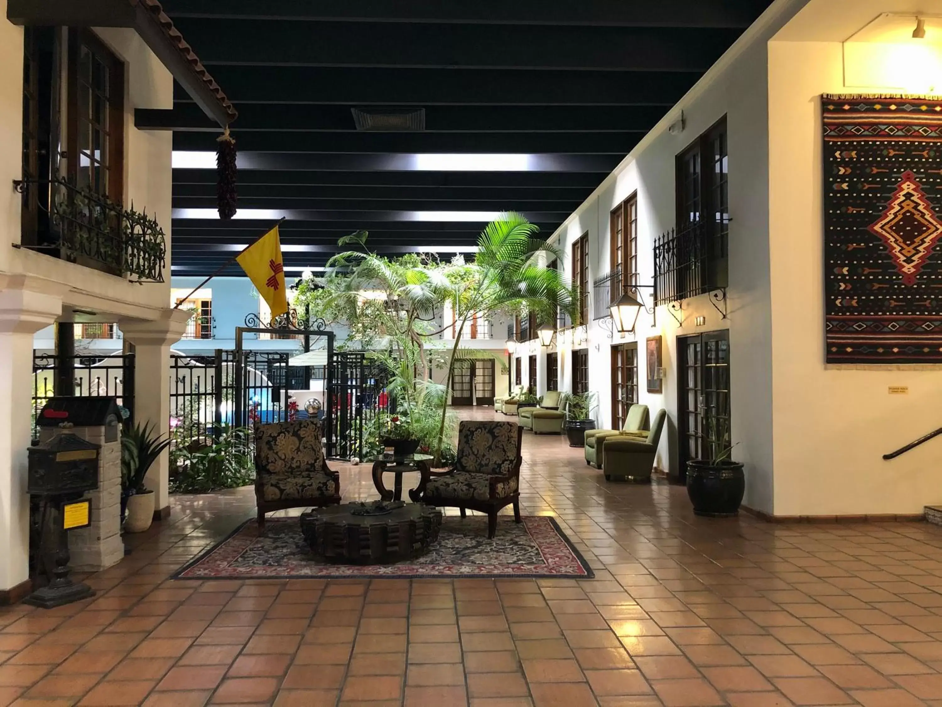 Patio in Ramada by Wyndham Las Cruces Hotel & Conference Center