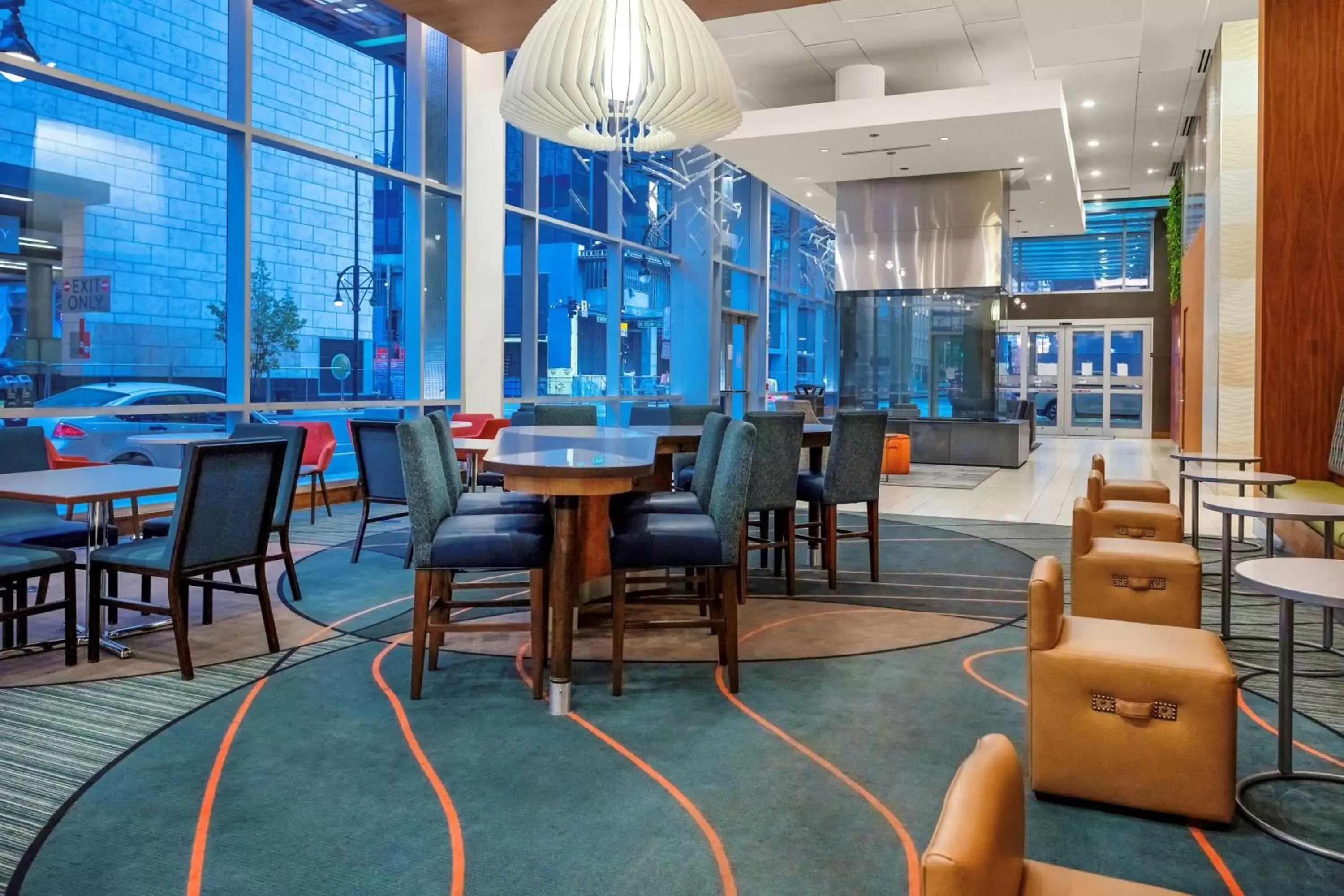 Lobby or reception, Restaurant/Places to Eat in Hampton Inn & Suites Denver Downtown Convention Center