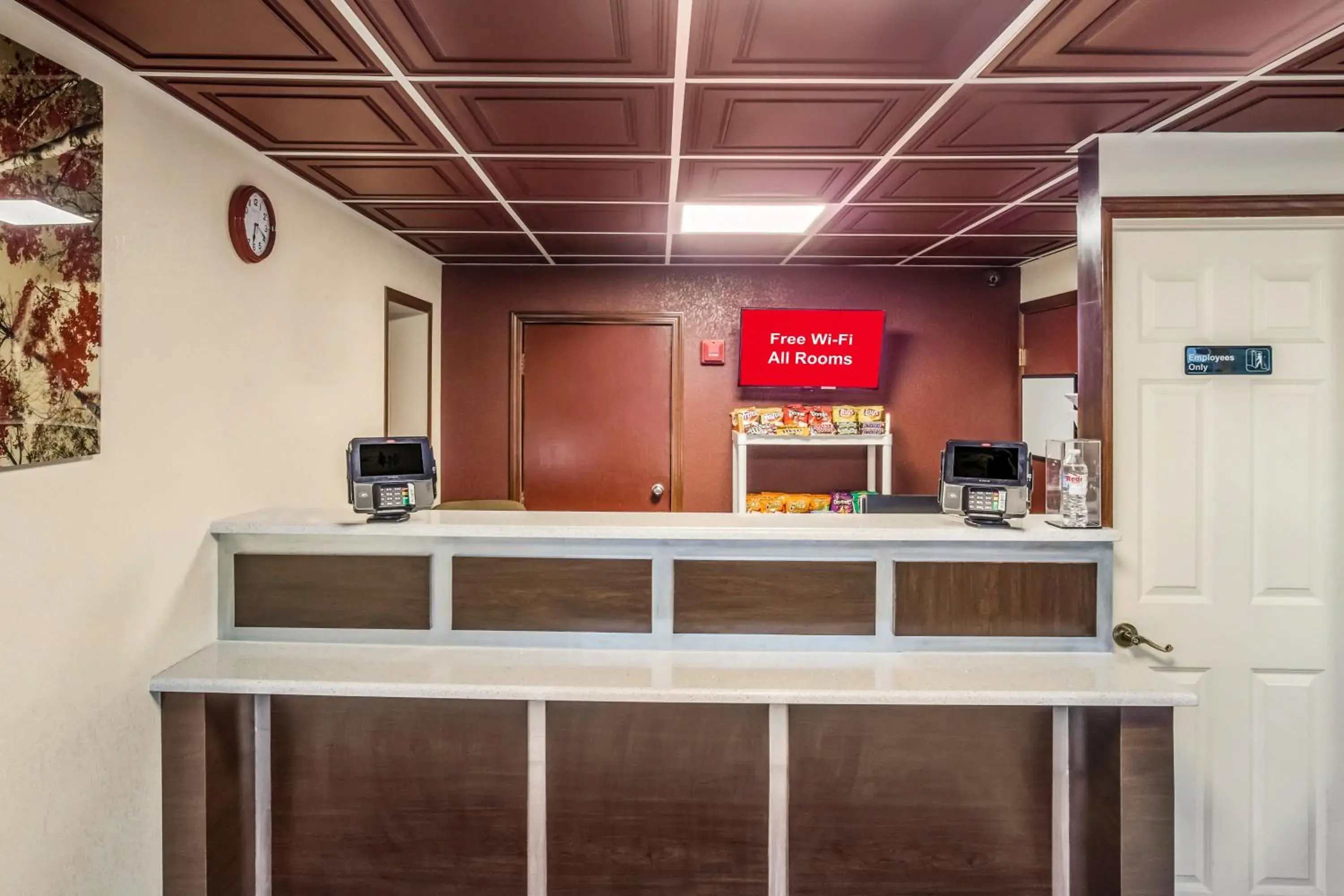 Lobby or reception, Lobby/Reception in Red Roof Inn Chicago-Alsip