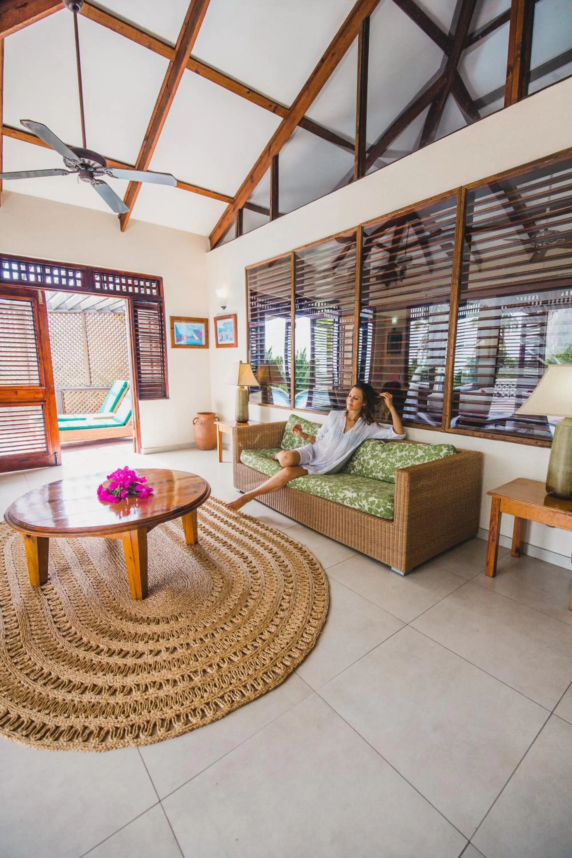 Living room in Stonefield Villa Resort