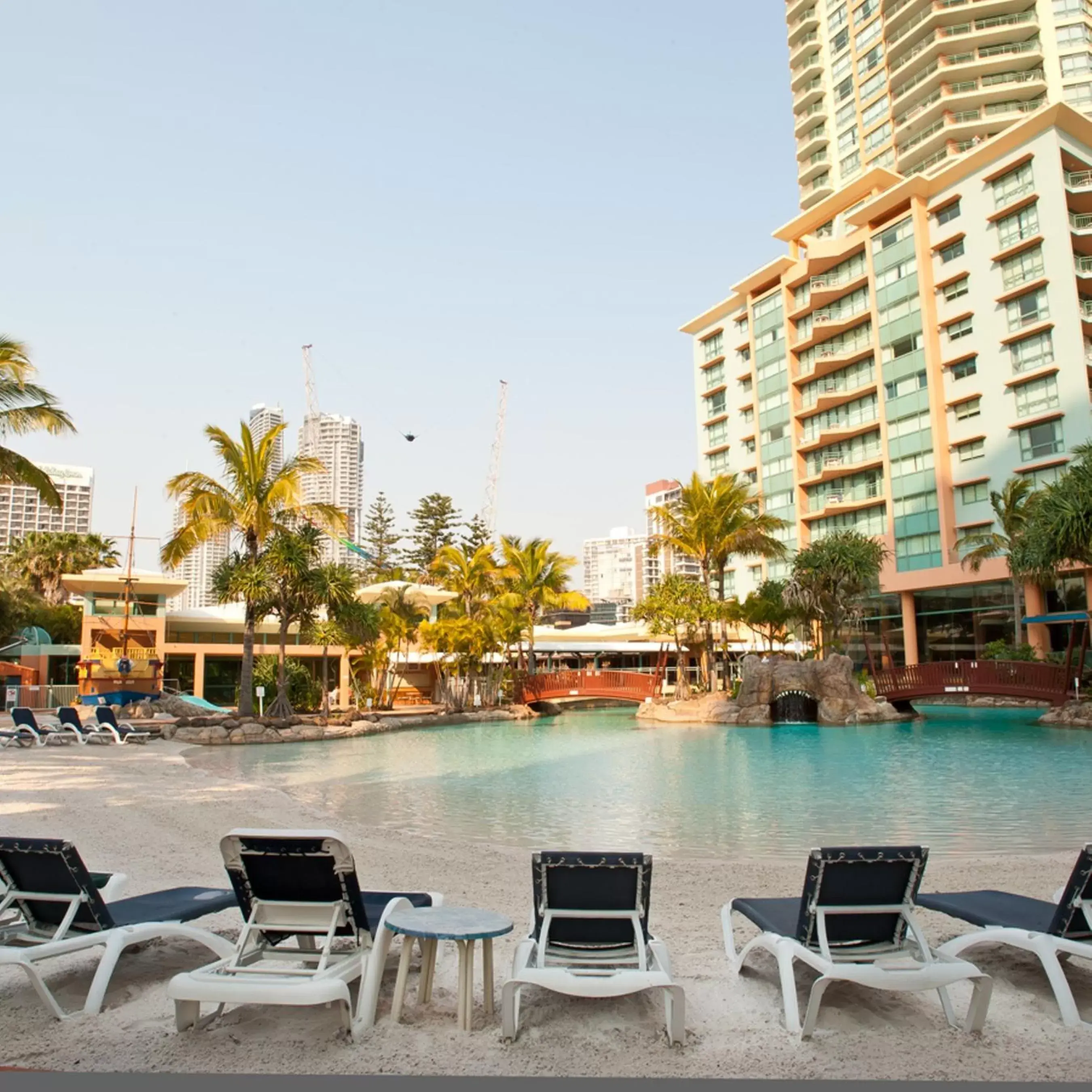 Swimming pool in Mantra Crown Towers