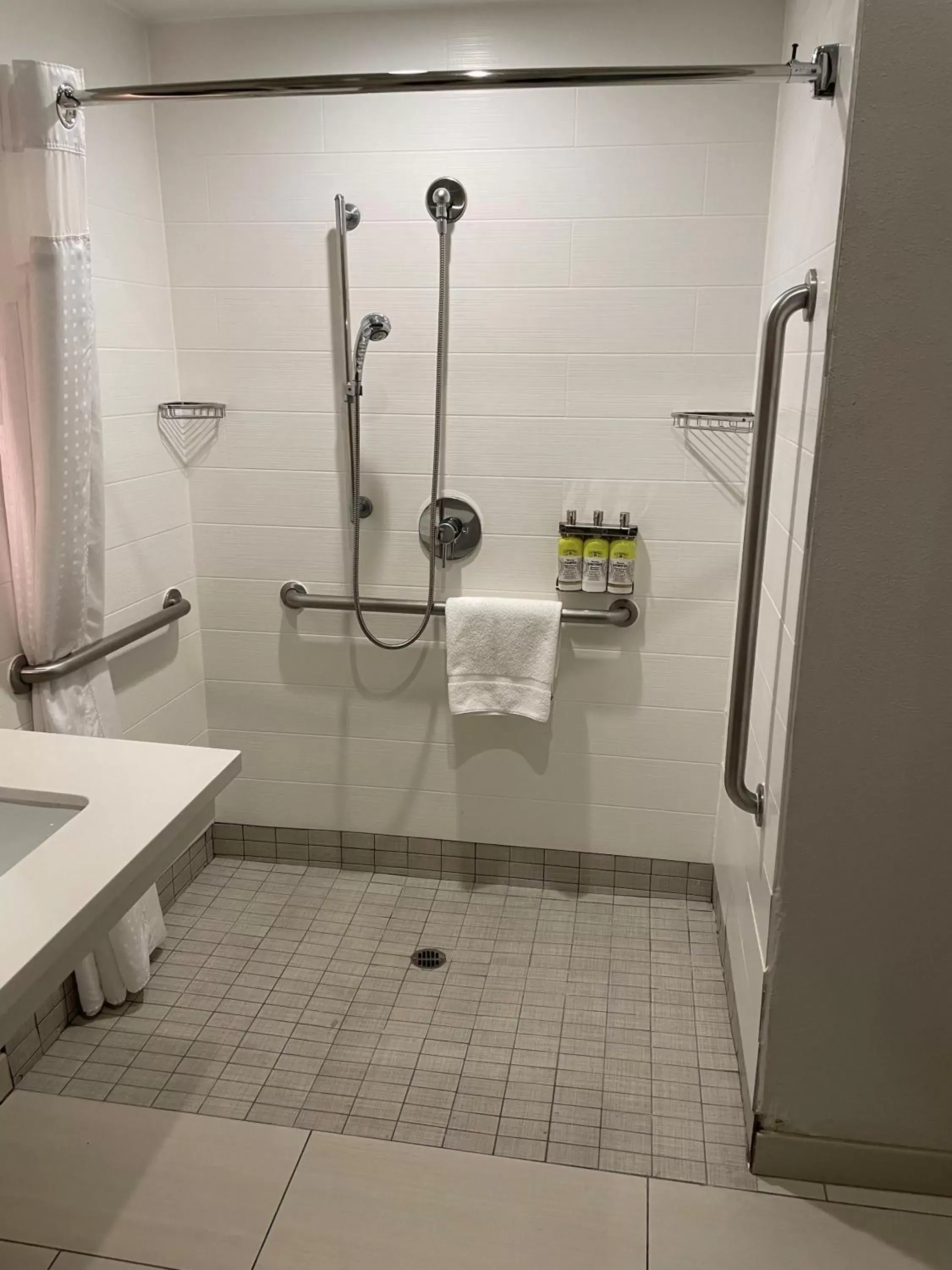 Shower, Bathroom in Holiday Inn Express & Suites Corona, an IHG Hotel
