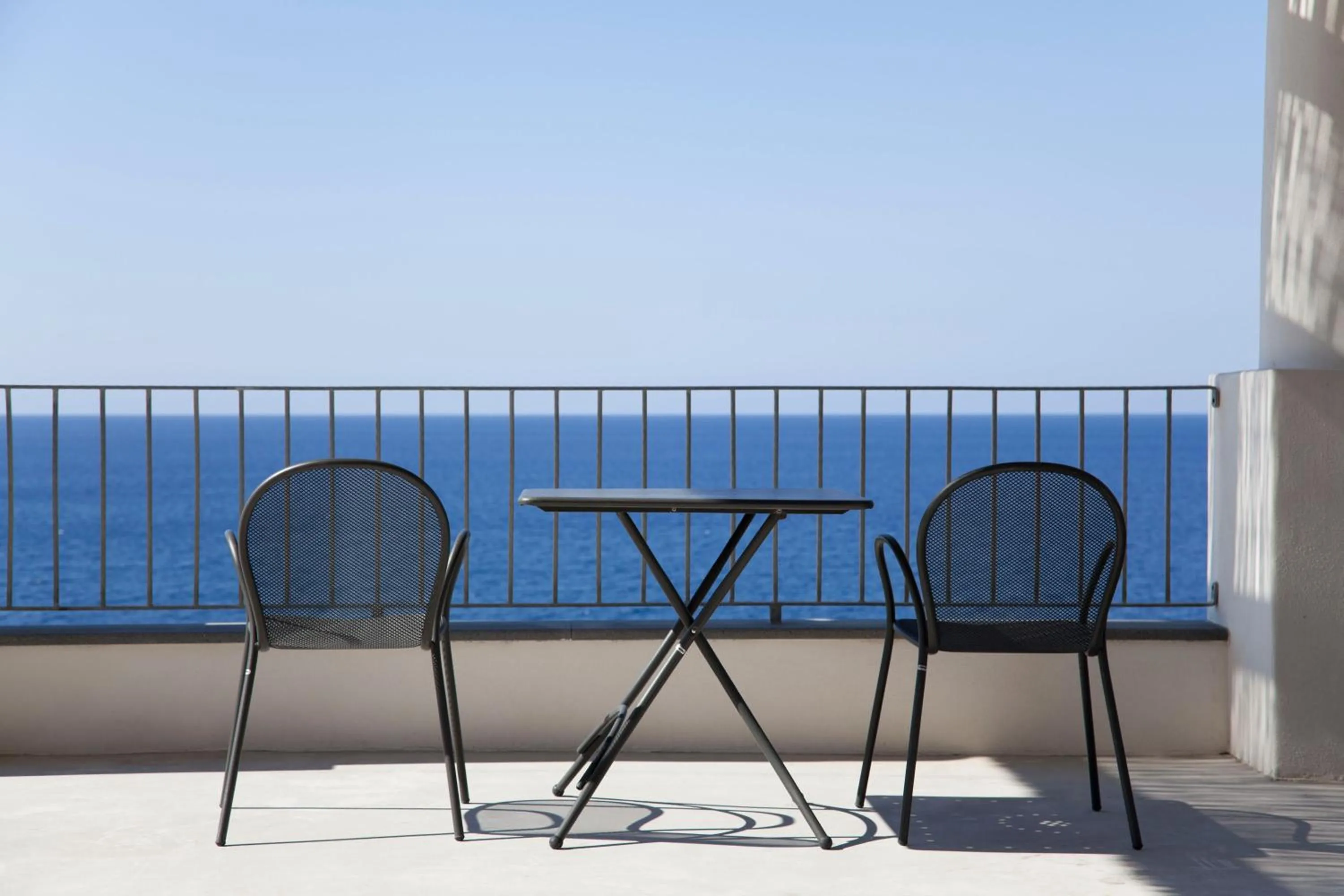 Balcony/Terrace in Hotel Cutimare - Aeolian Charme