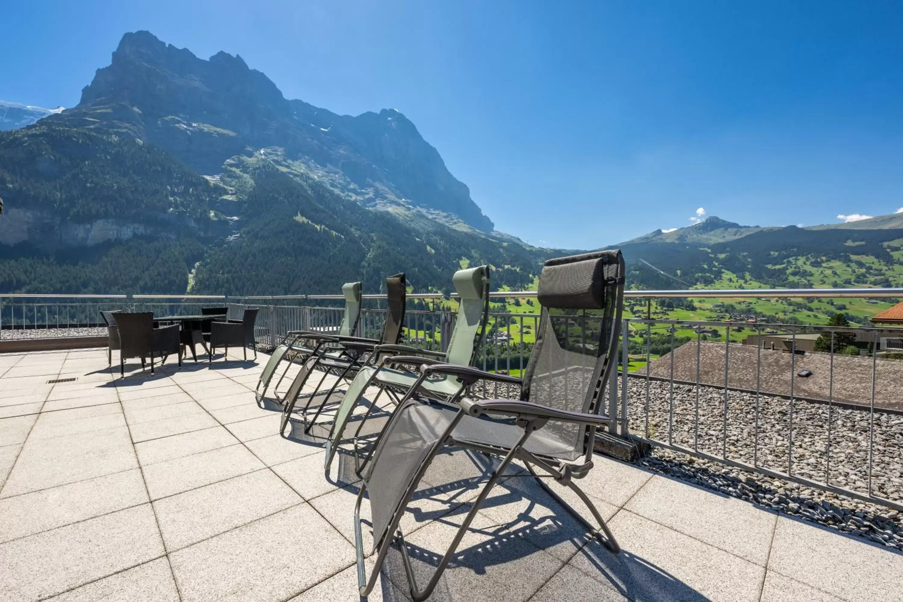 Mountain View in Hotel Spinne Grindelwald