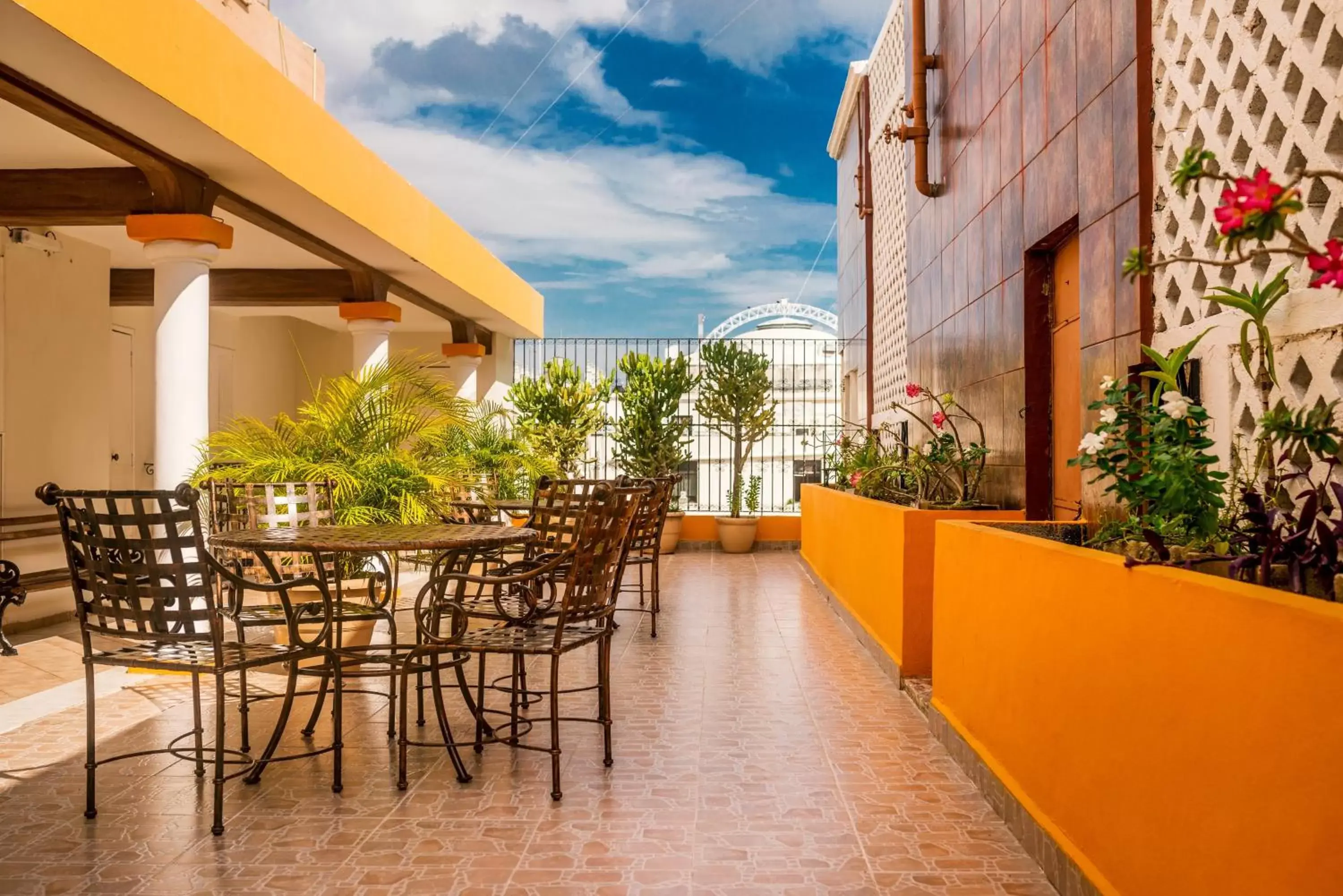 Balcony/Terrace in Hotel Colonial de Merida