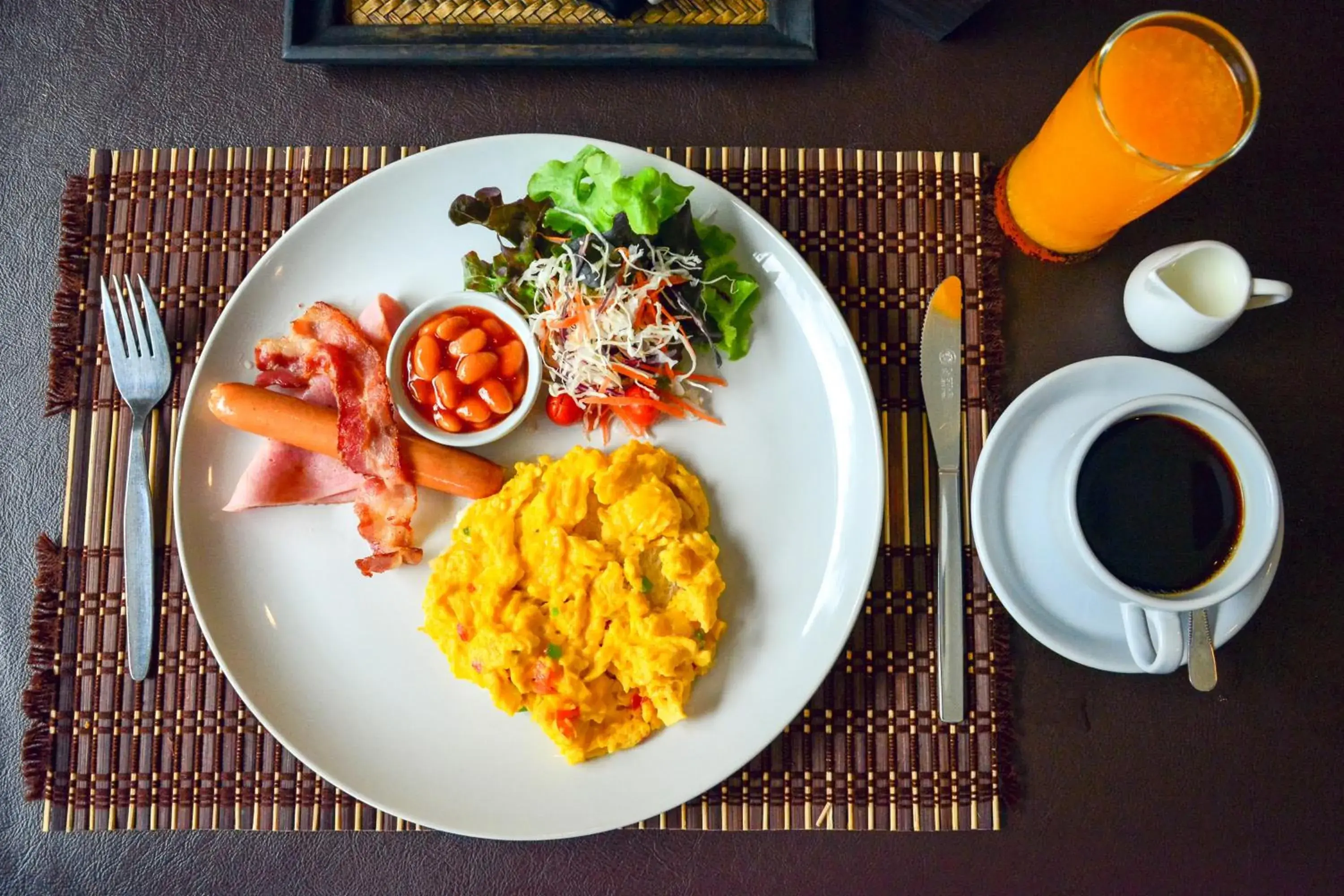 American breakfast in Thapae Loft Hotel (SHA Certified)