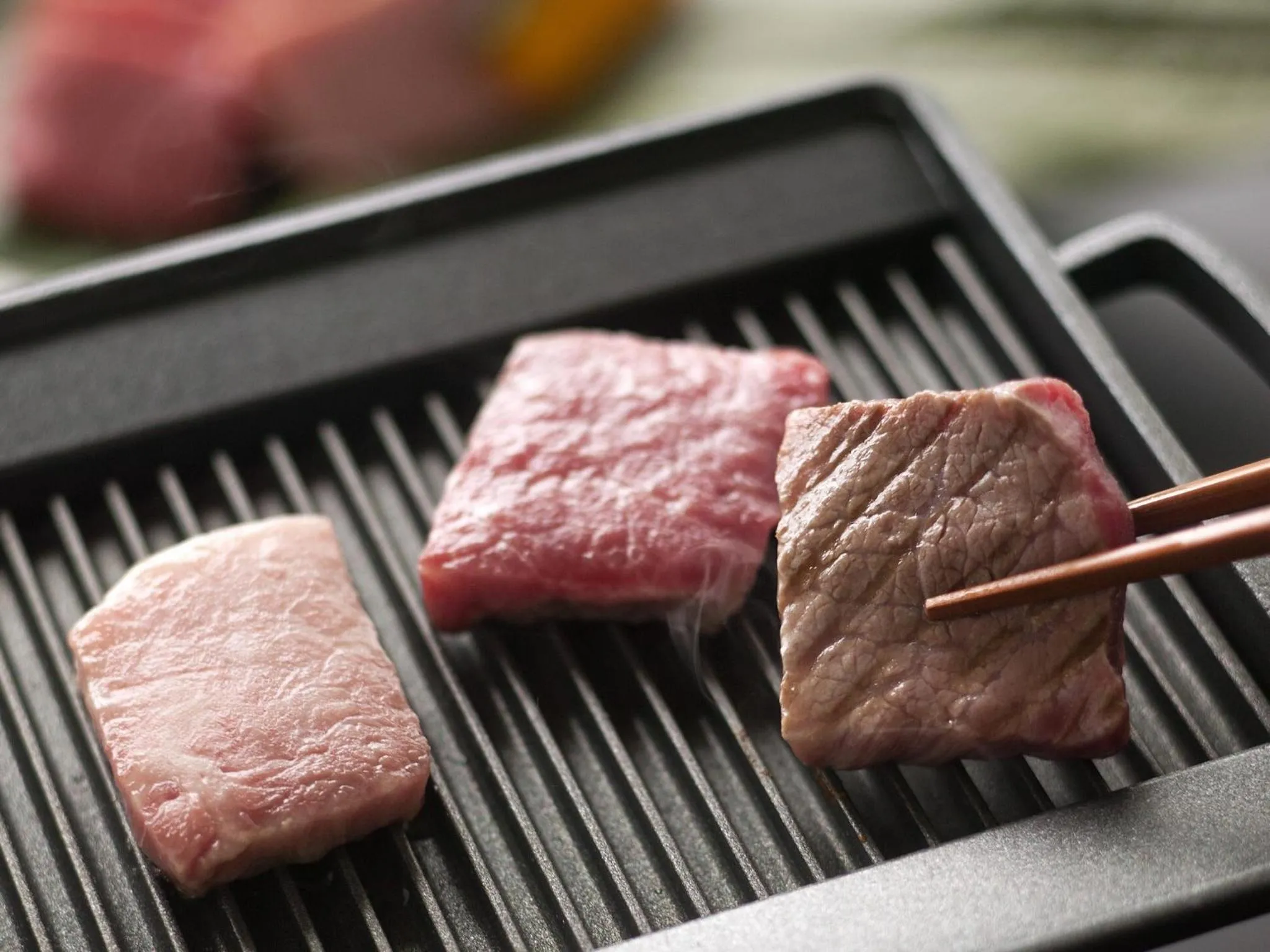 Food close-up in Honjin Hiranoya Kachoan