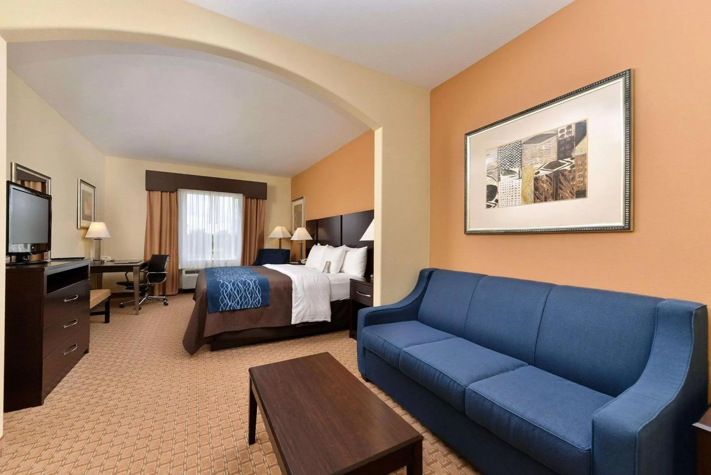 Bedroom in Comfort Inn & Suites Mexia