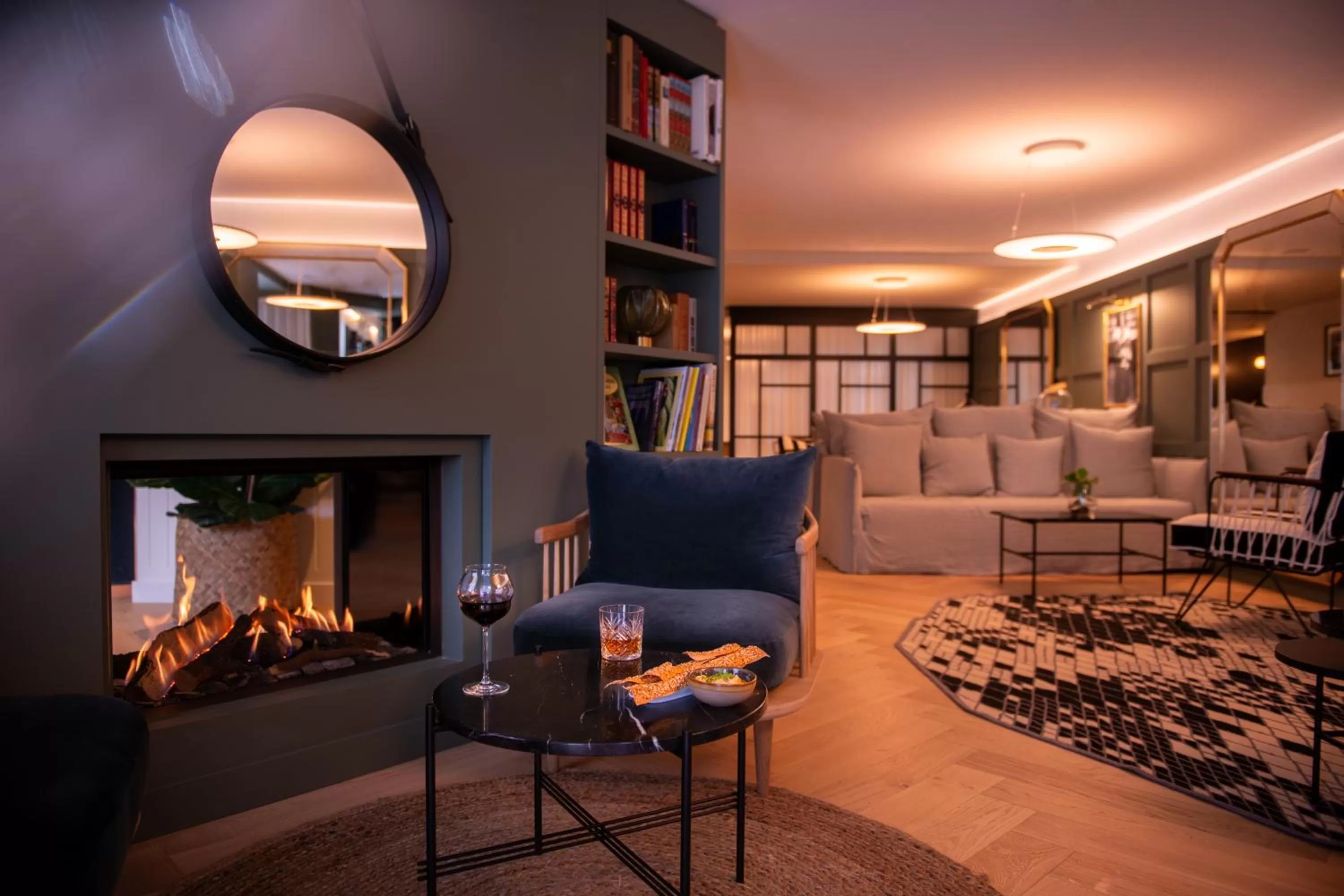 Living room in Le Celtique & Spa