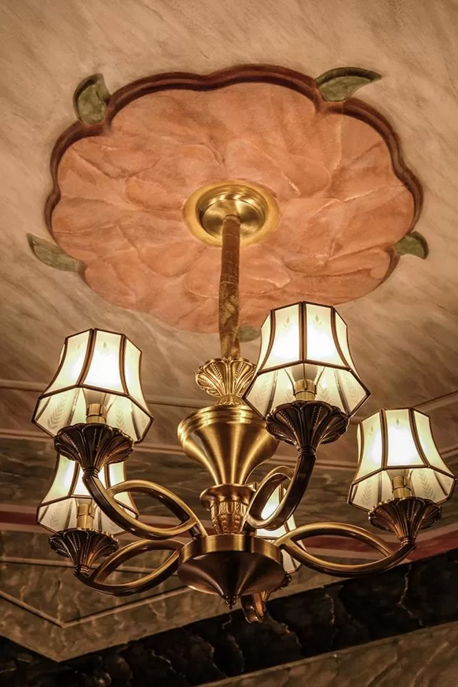 Decorative detail in Hotel Ebersbach