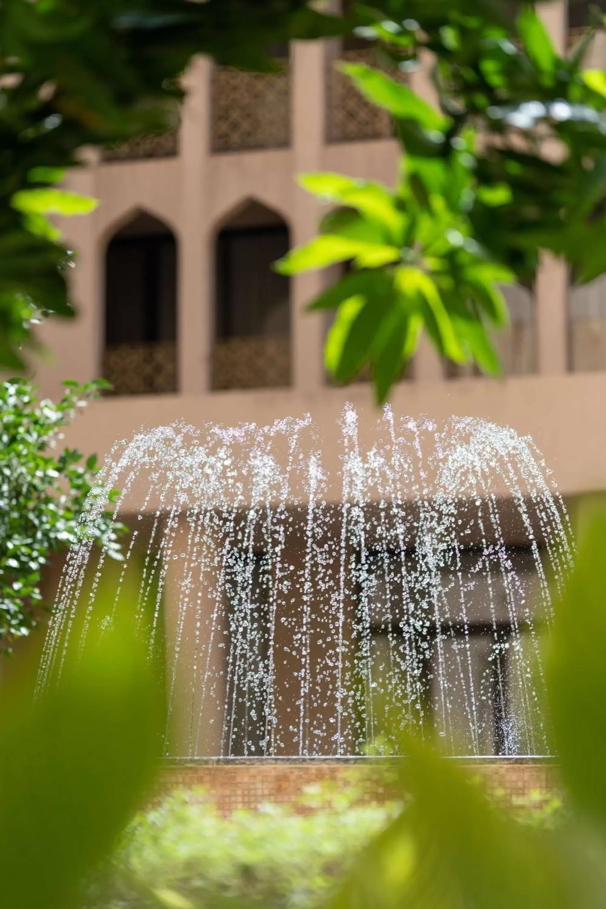 Patio in Radisson Blu Hotel N'Djamena