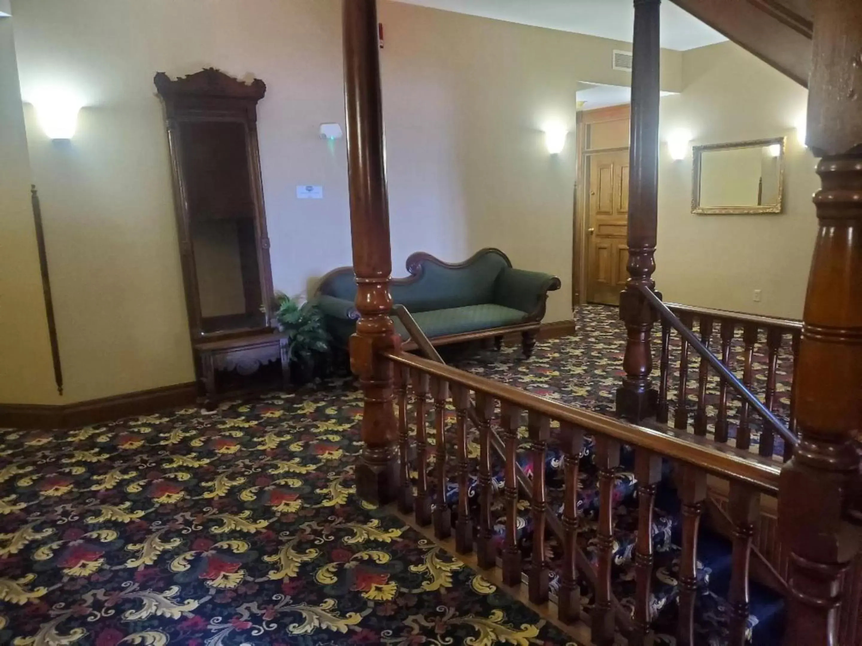 Seating area in Historic Bullock Hotel