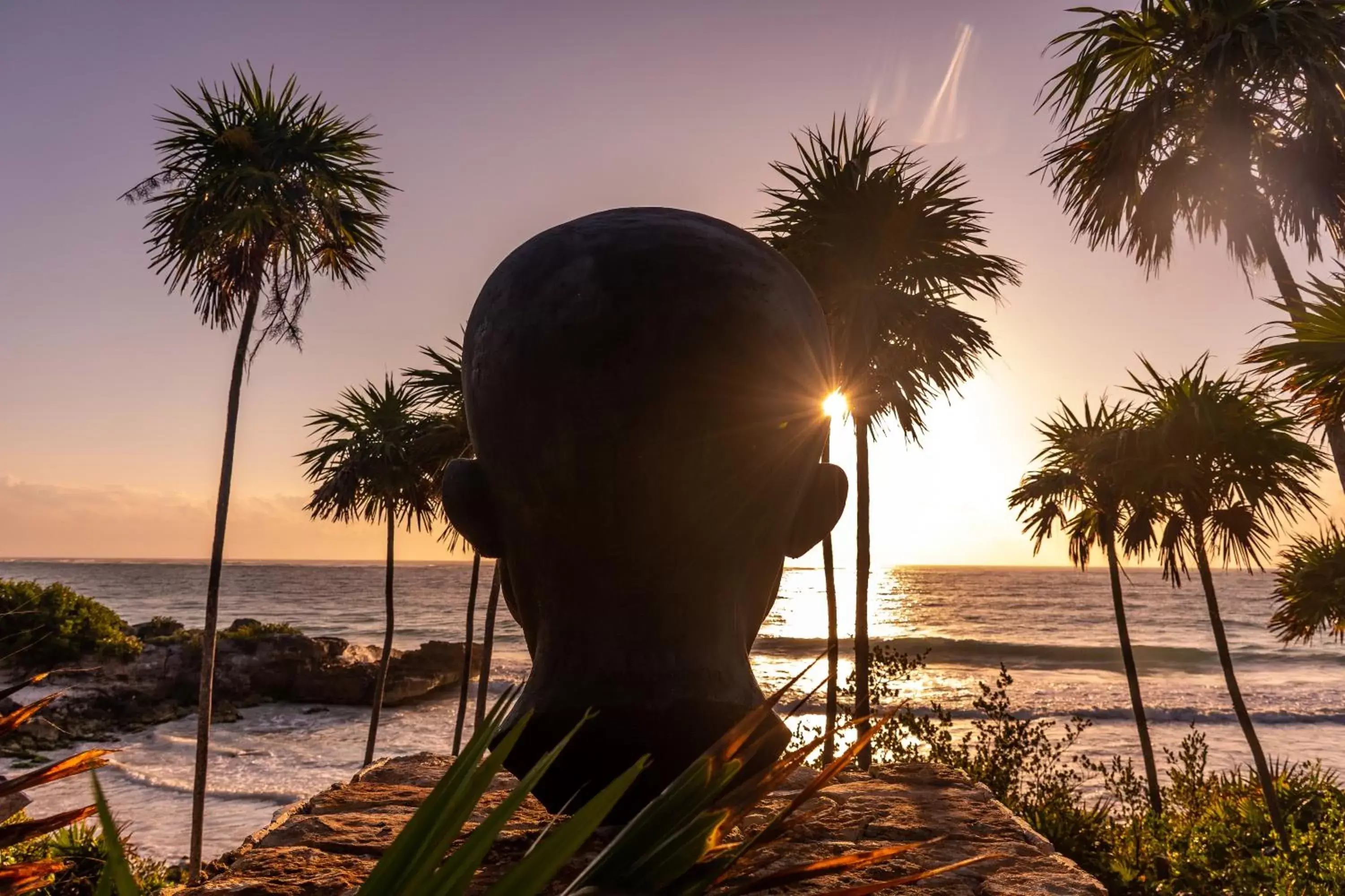 Sea view, Sunrise/Sunset in Diamante K - Inside Tulum National Park