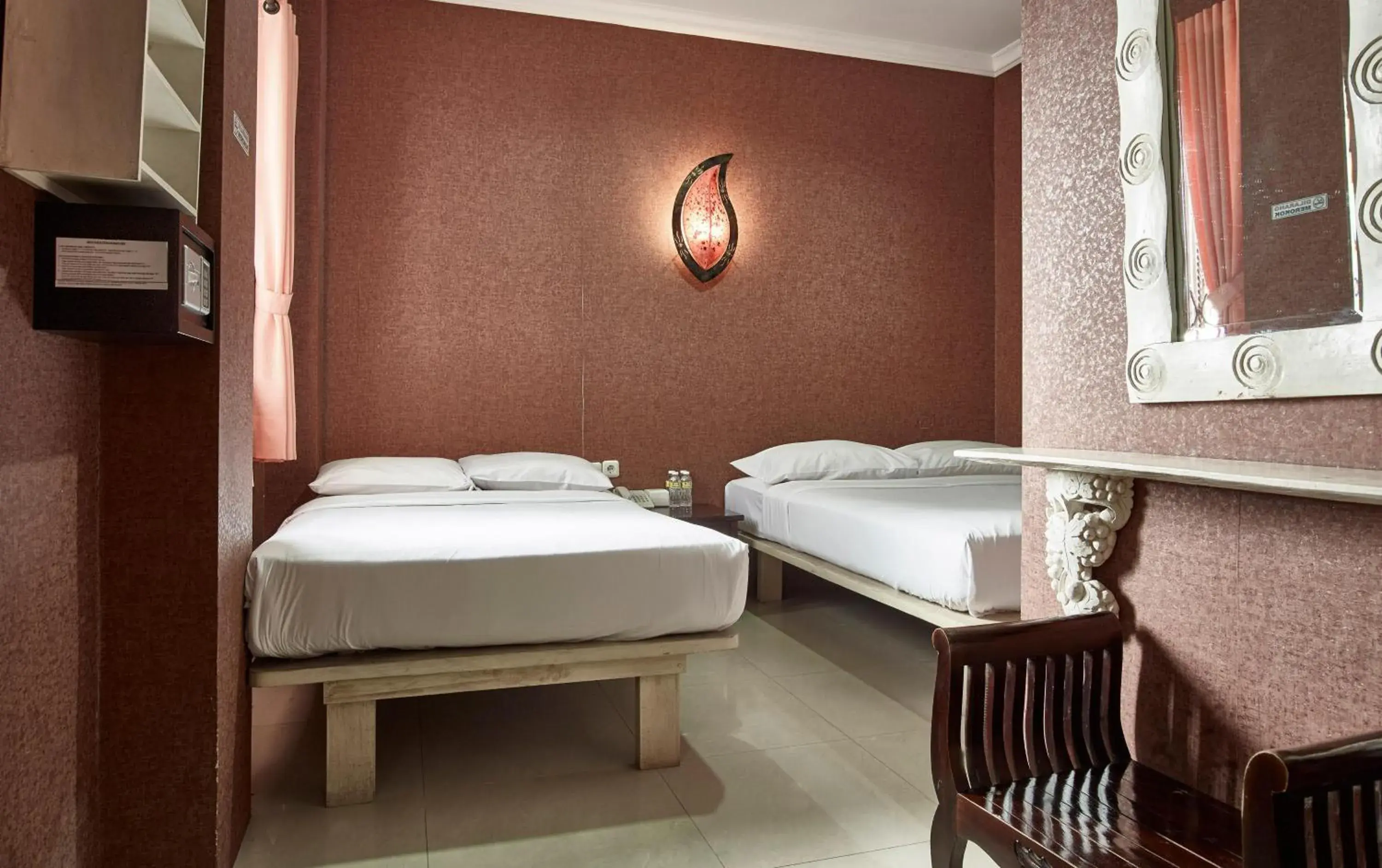 Bed in Twins Hotel Bed in Twins Hotel