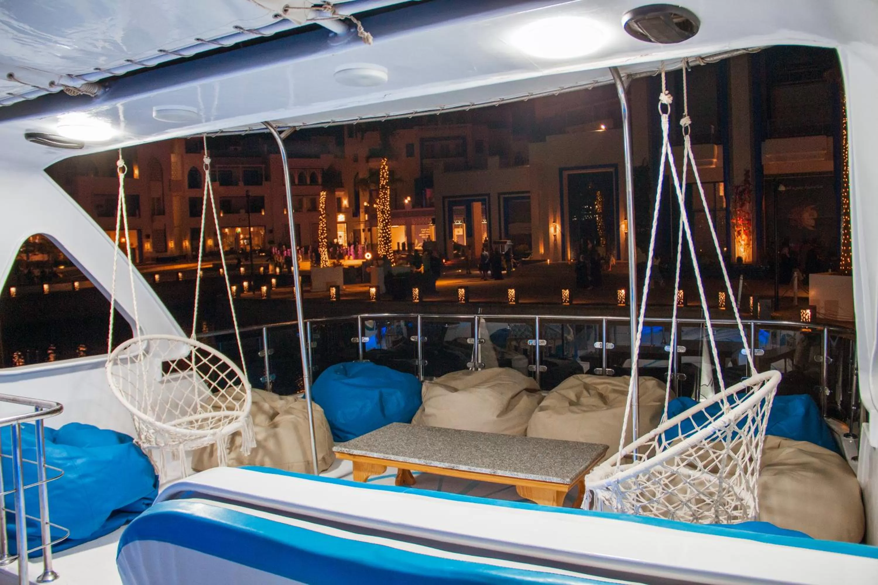 Seating area in Aqaba Adventure Divers Resort & Dive Center