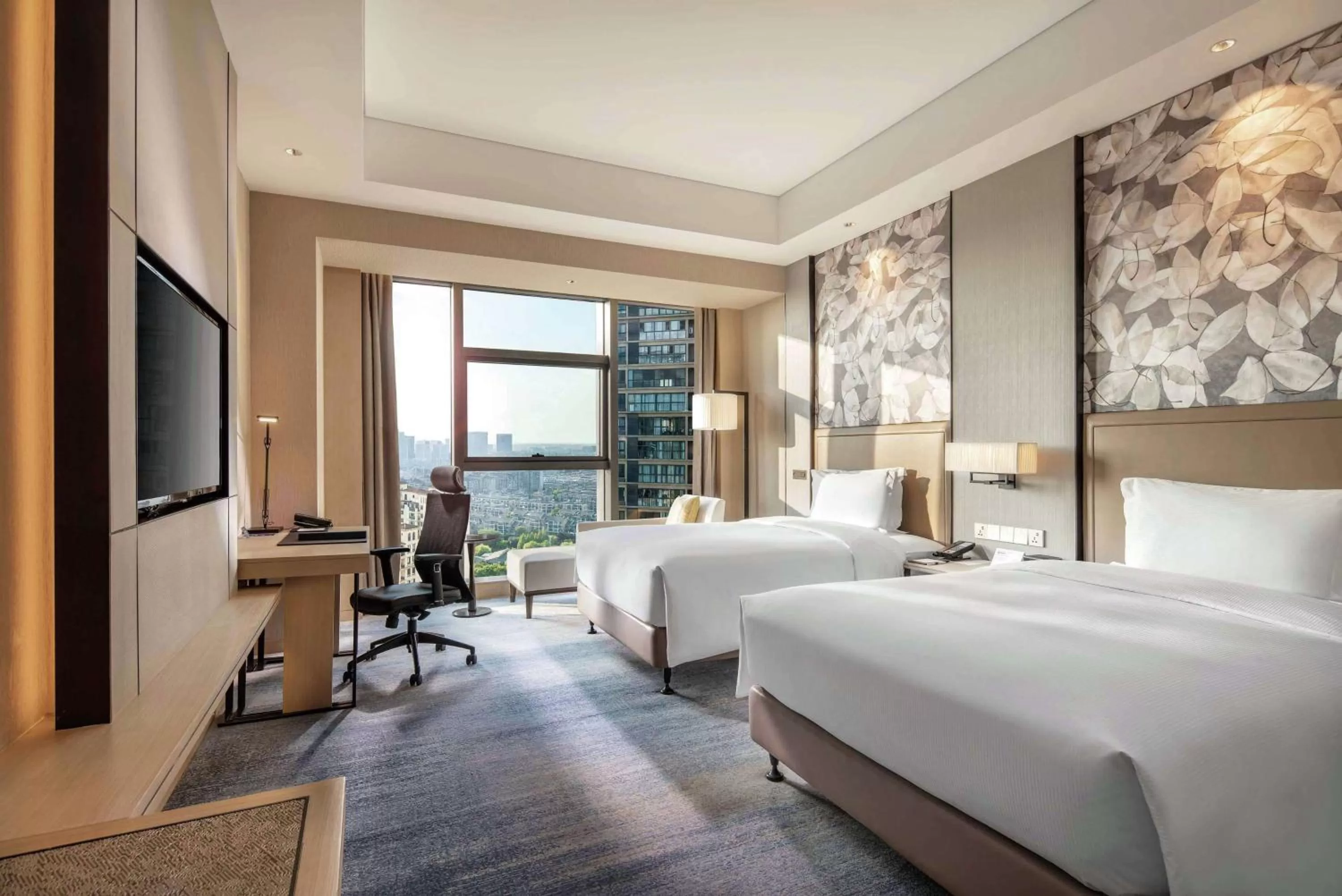 Bedroom, Bed in Doubletree By Hilton Yangzhou