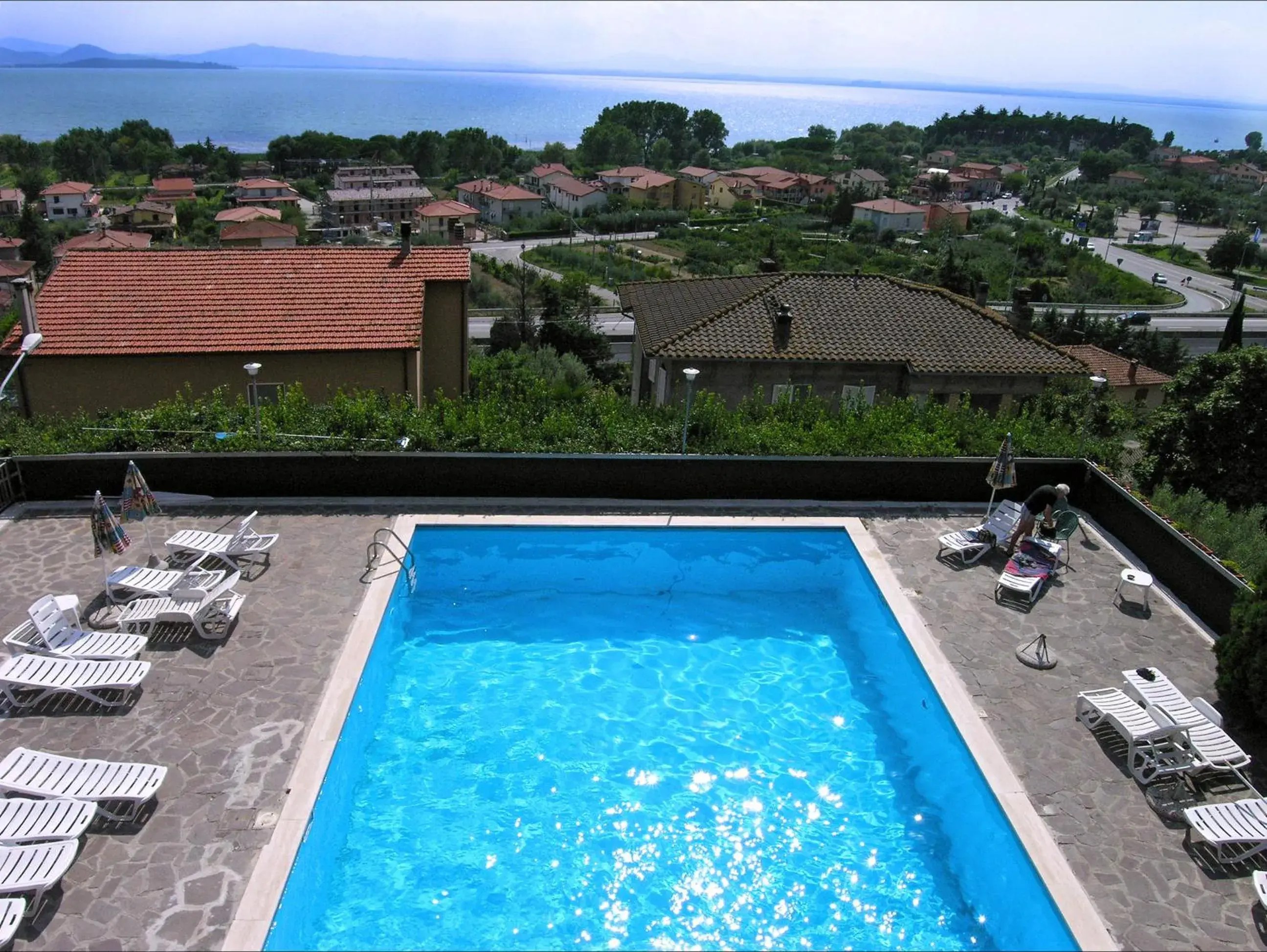 Swimming Pool in Hotel Cavalieri