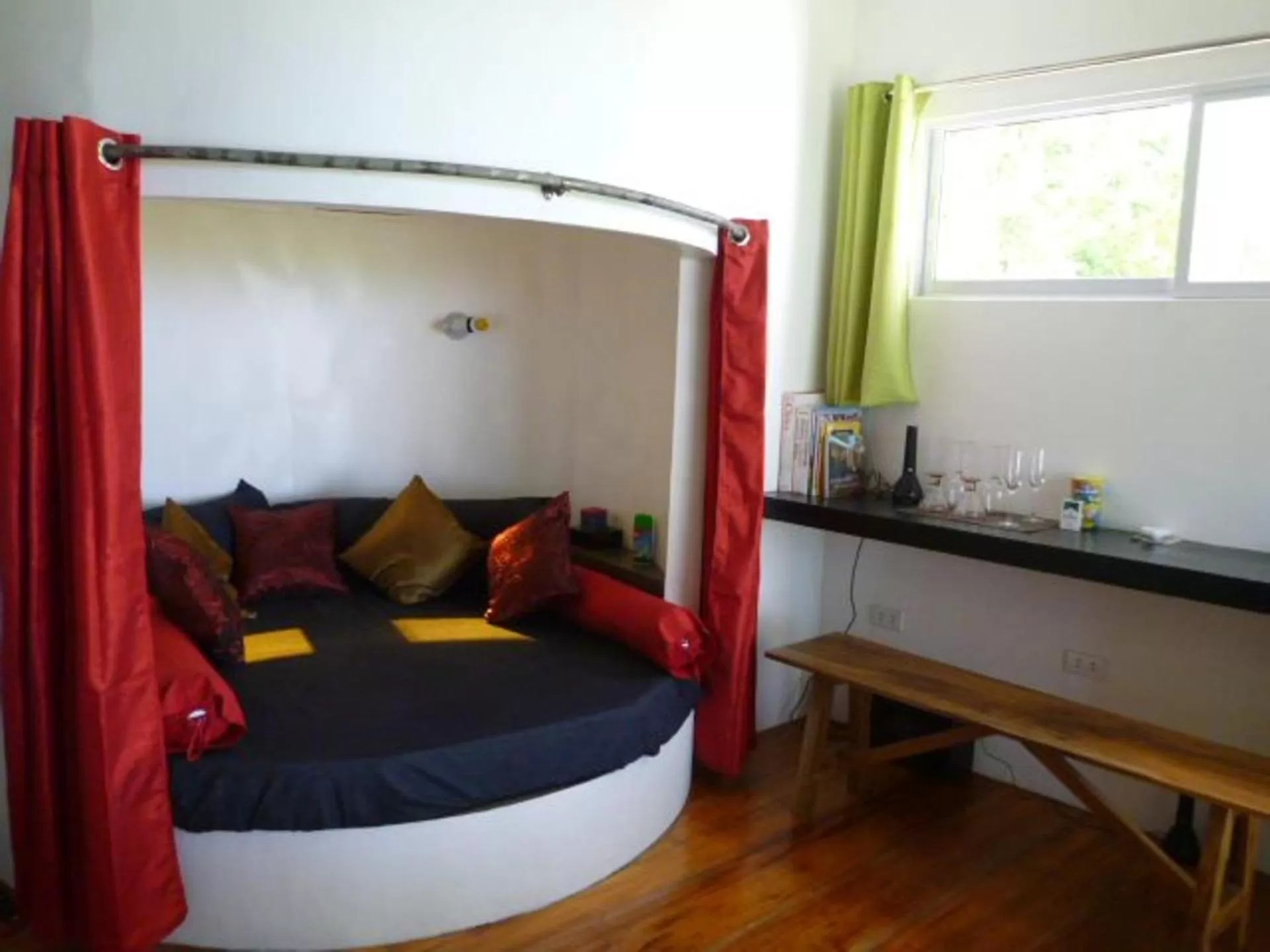 Bed in SomeWhere Else Boutique Resort