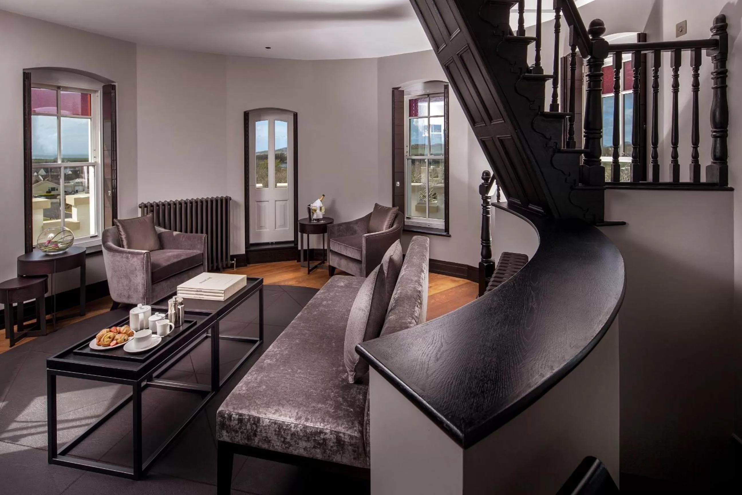 Living room in Twr y Felin Hotel