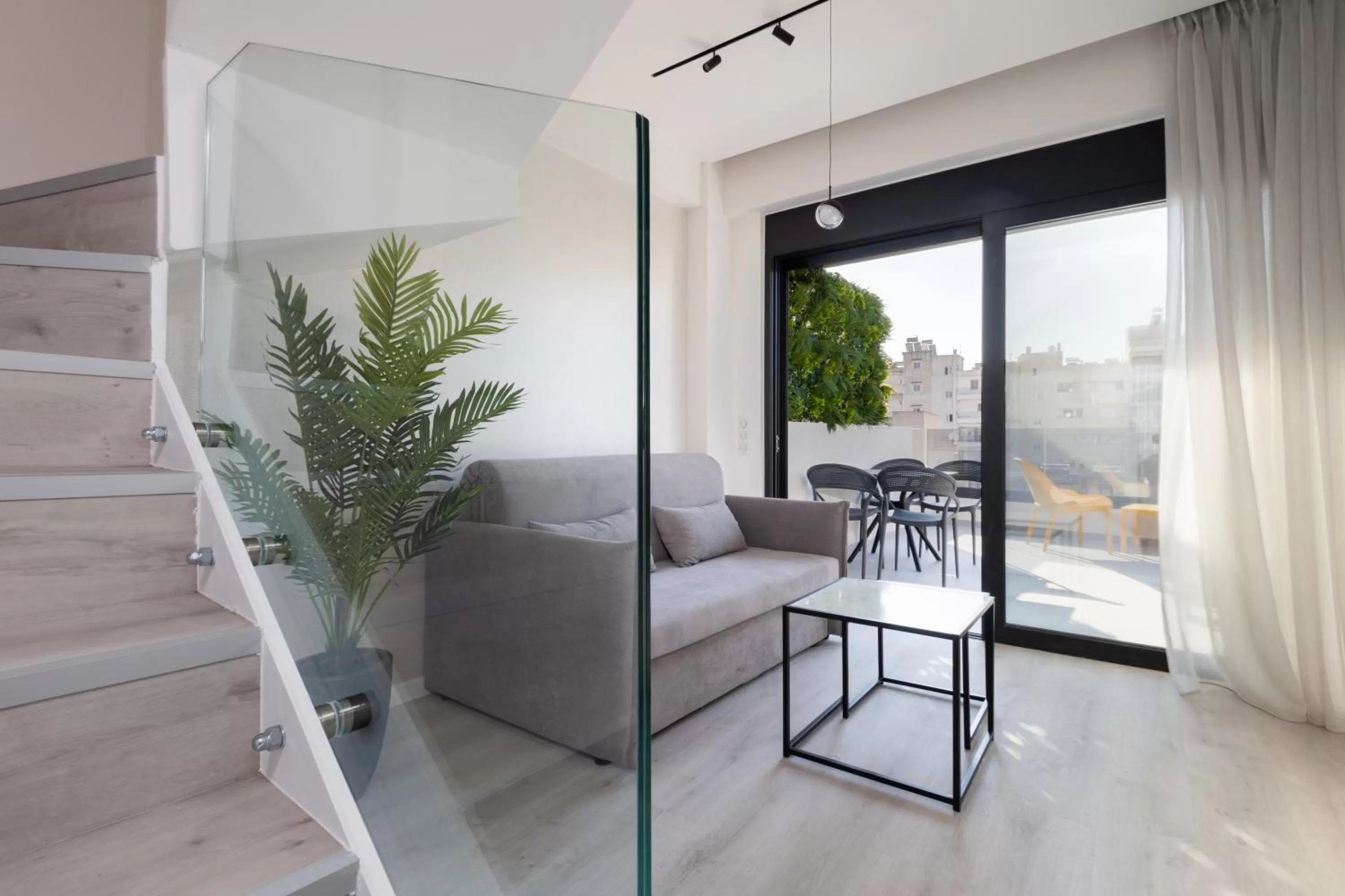 Balcony/Terrace in Incanto Boutique Suites - Neos Kosmos