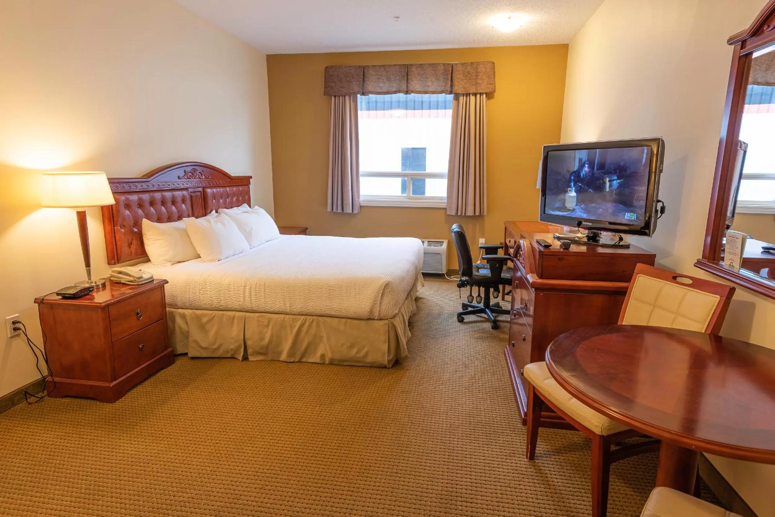 Bed in Days Inn by Wyndham Bonnyville