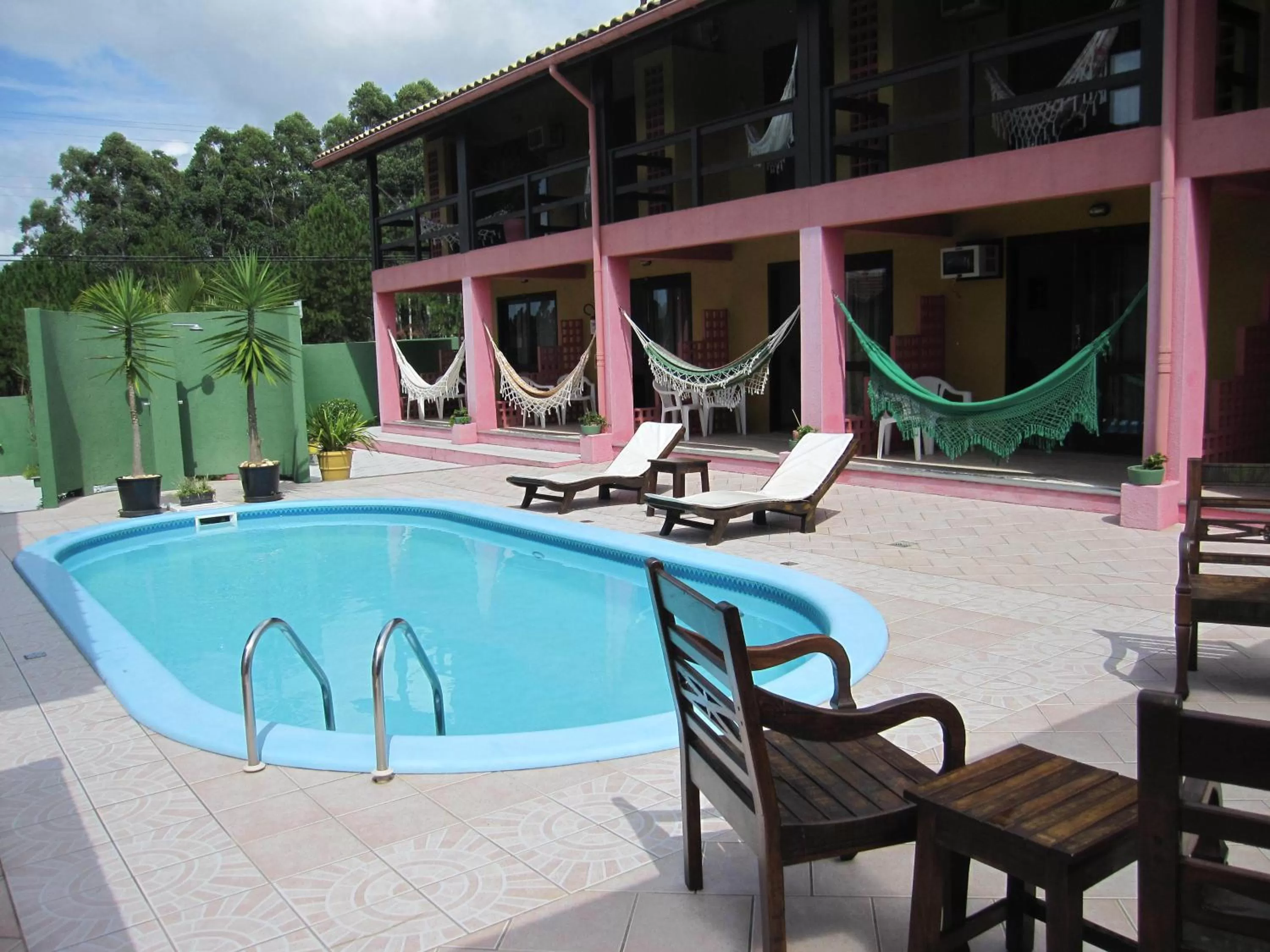 Swimming pool in Pousada Vento Sul