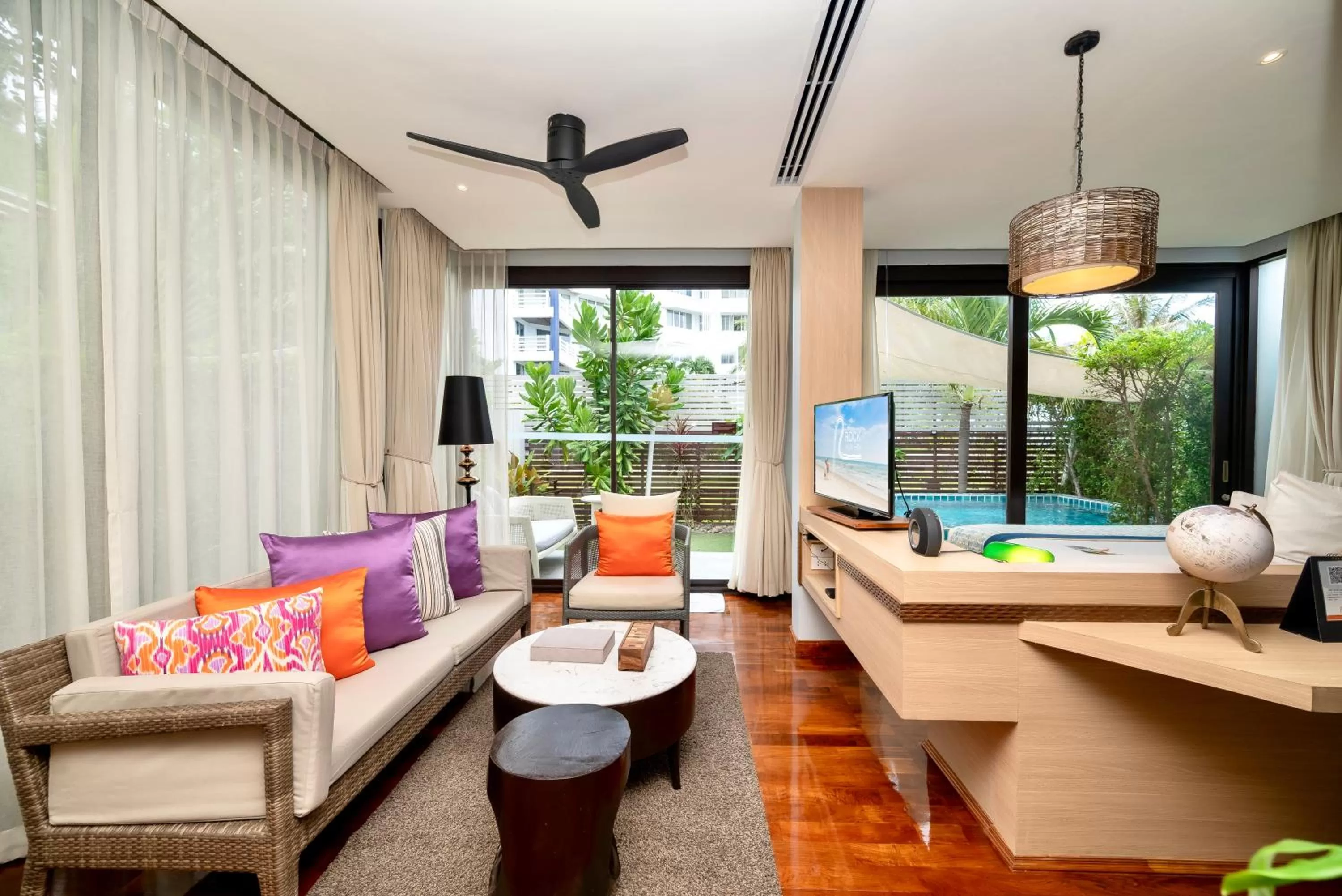 Seating area in The Rock Hua Hin Beachfront Spa Resort