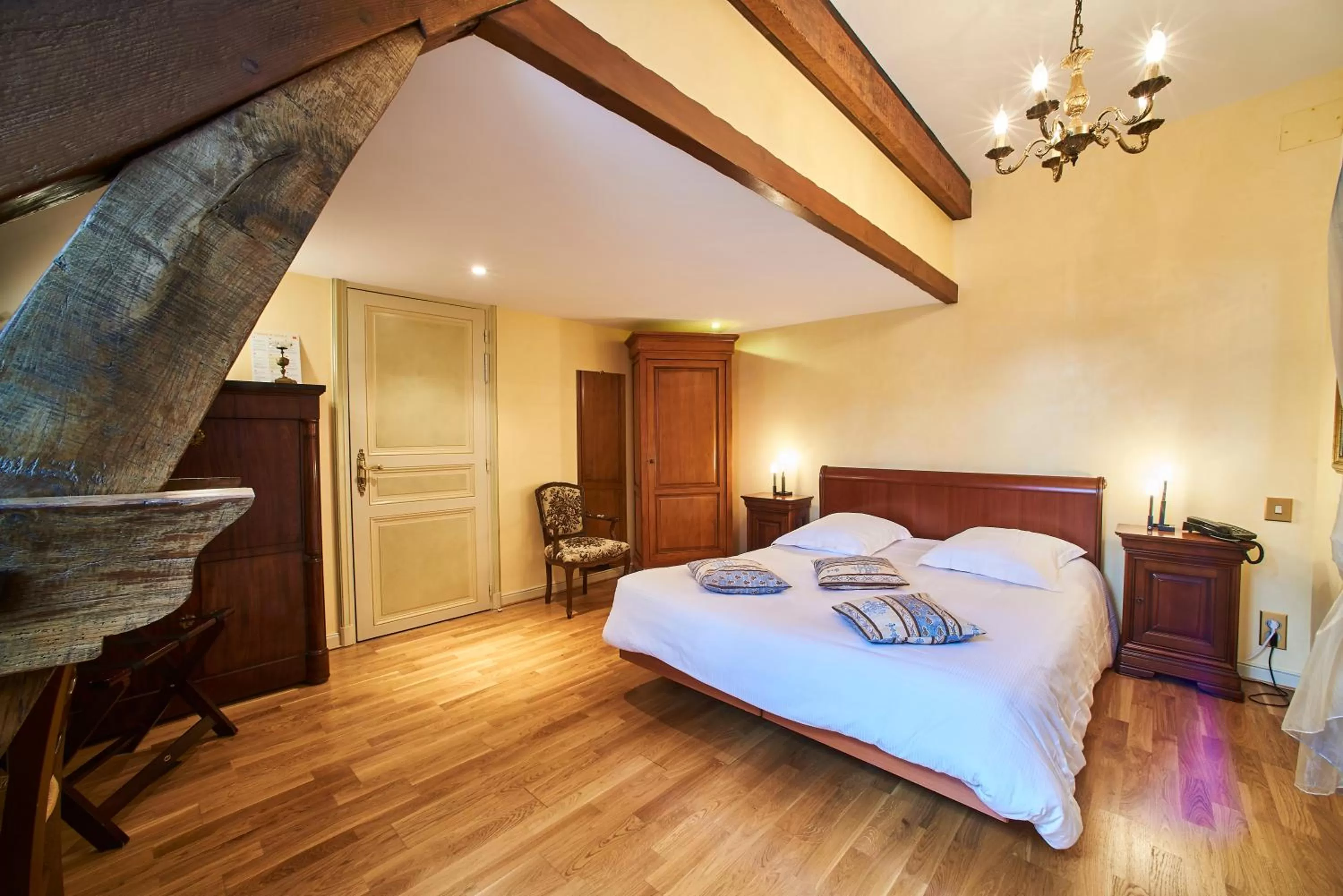 Photo of the whole room, Bed in Château de la Richerie - proche Puy du Fou
