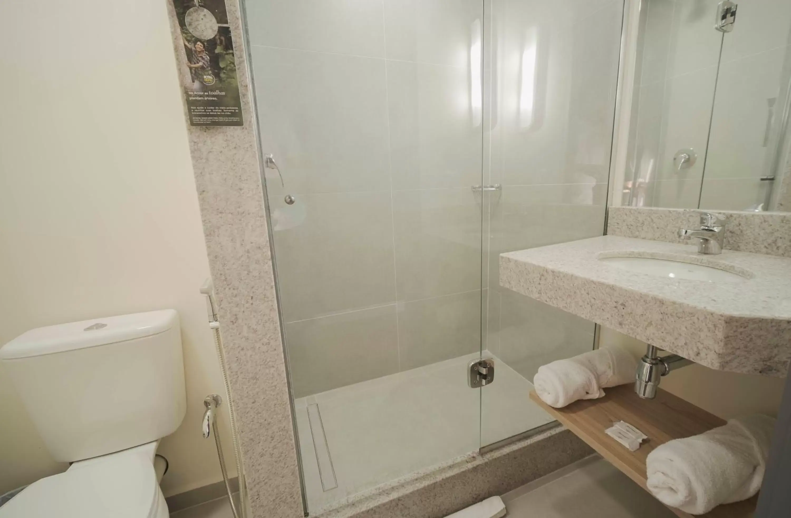 Shower, Bathroom in Ibis Budget Farroupilha