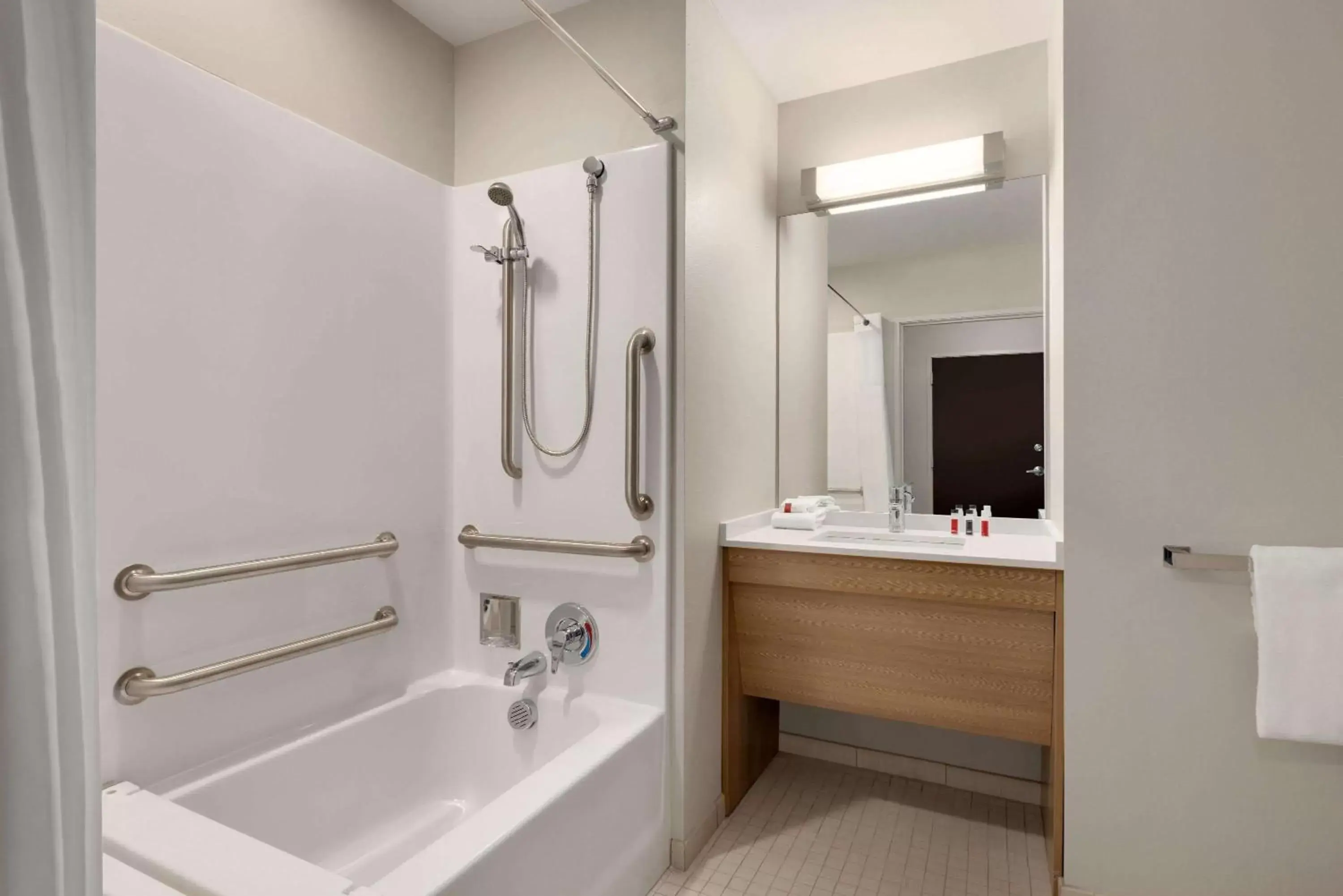 Bathroom in Microtel Inn & Suites by Wyndham Gambrills