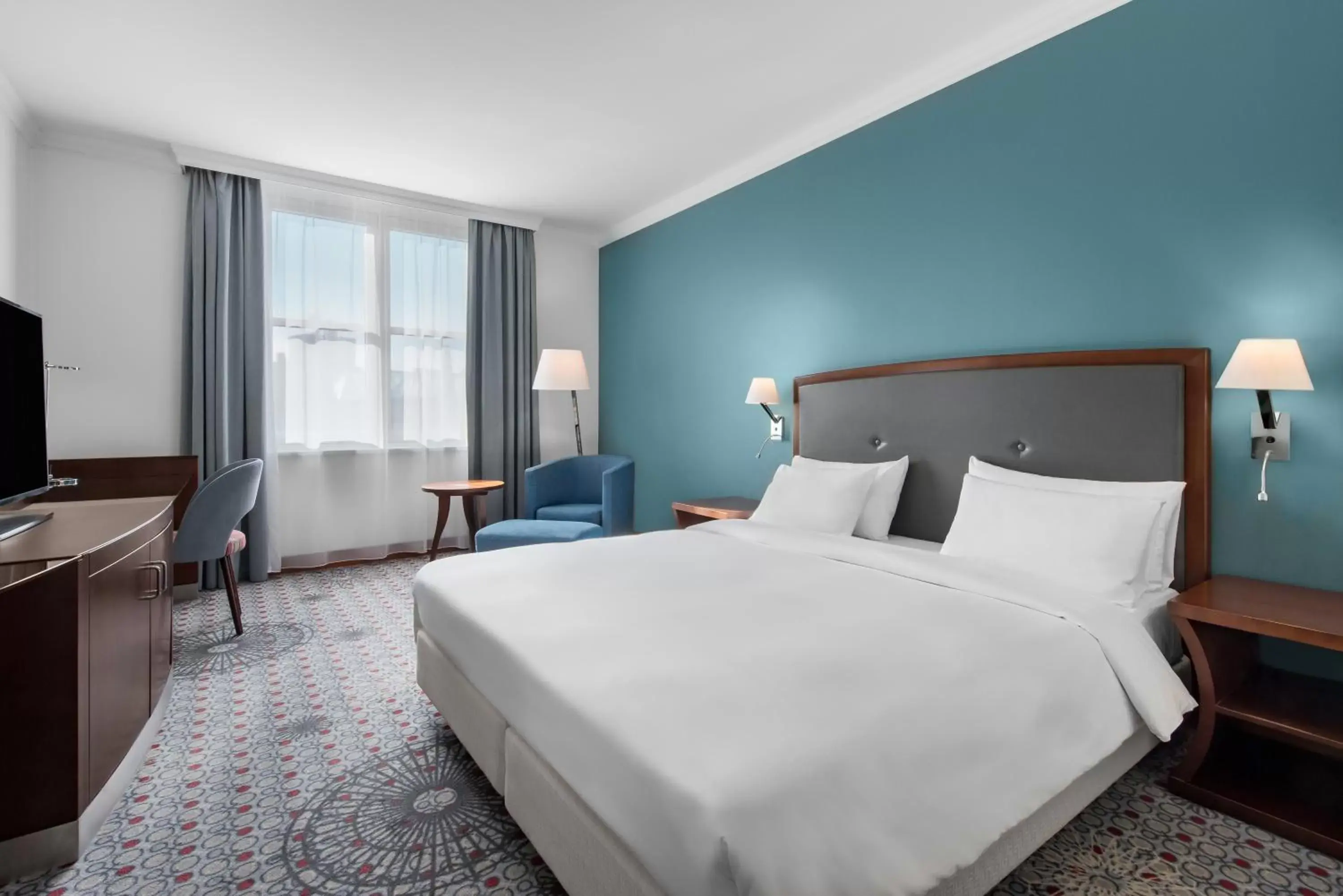 Premium Room with Park View in Radisson Blu Hotel Wroclaw Premium Room with Park View in Radisson Blu Hotel Wroclaw