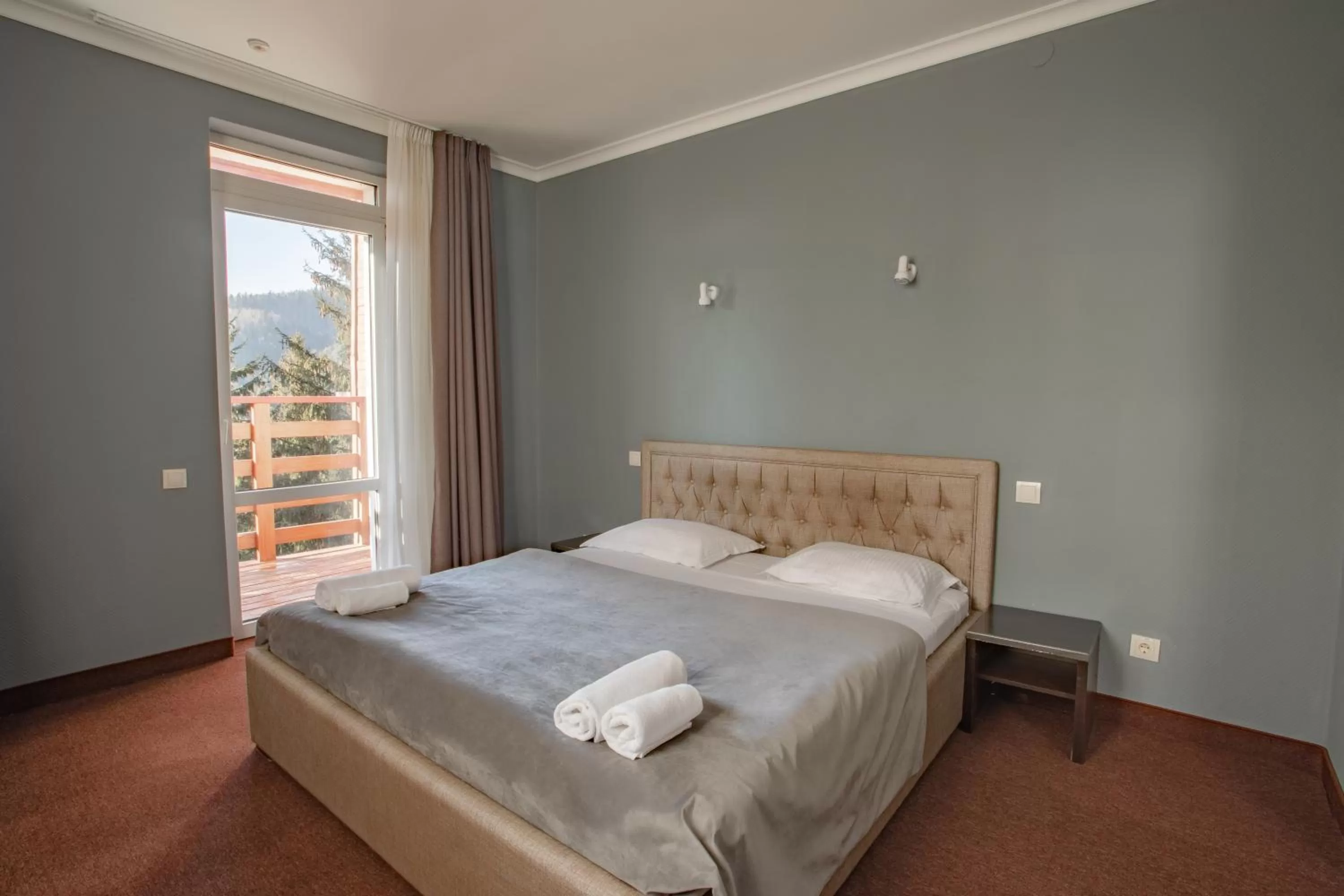 Bed in Wellland Hotel