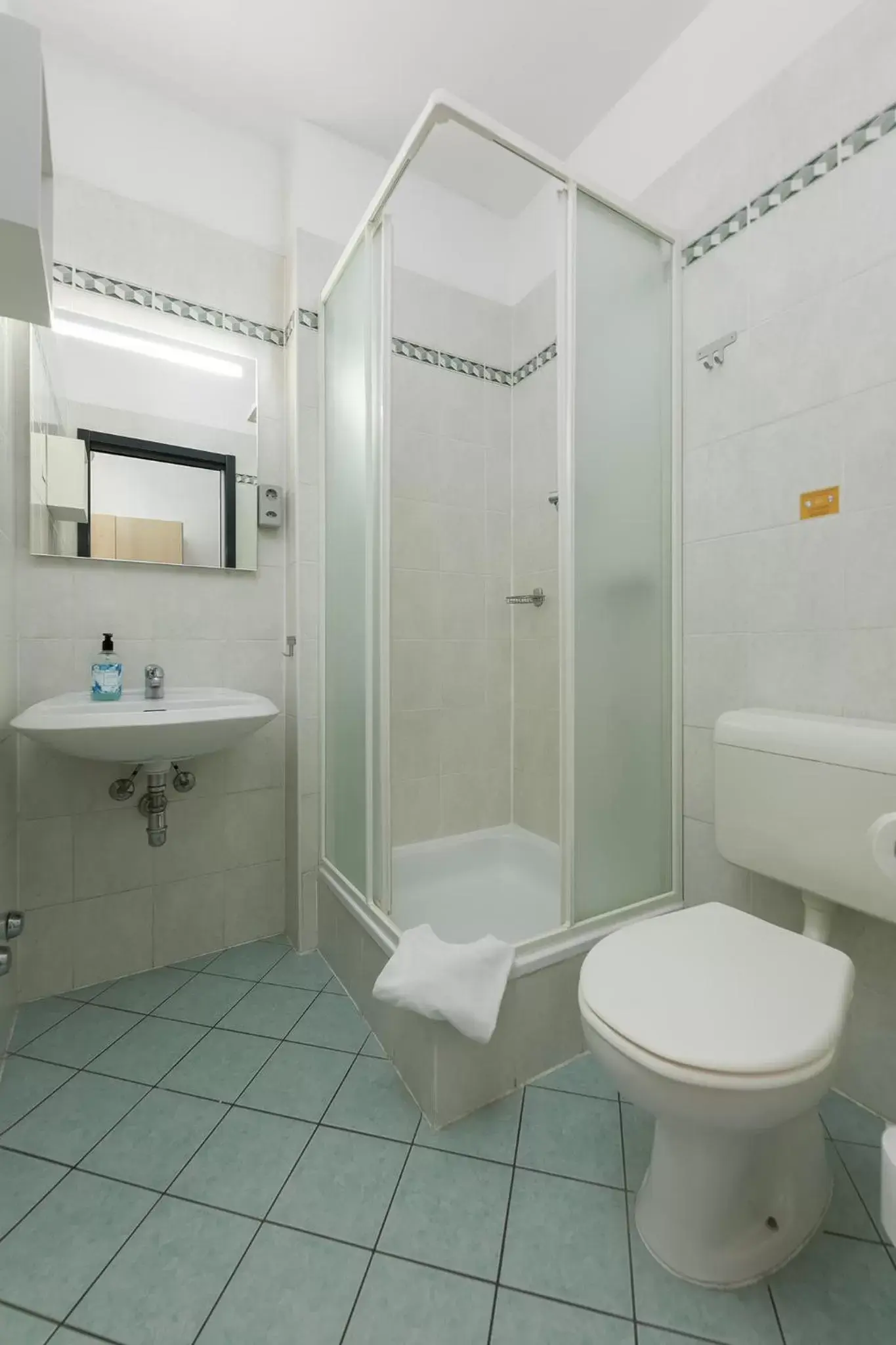 Shower, Bathroom in GuestHouse Lugano Center by LR