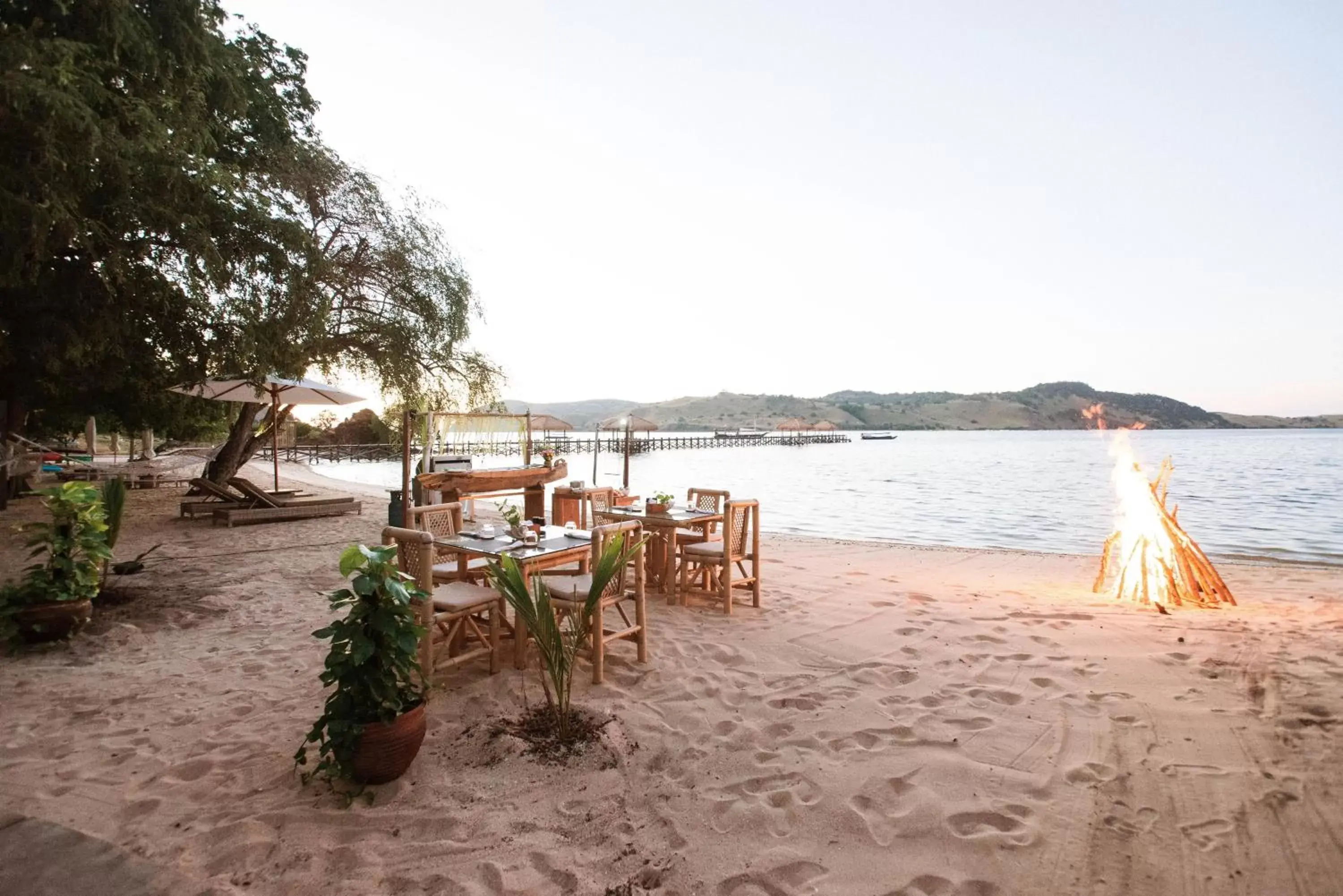 Beach in The Seraya Resort Komodo