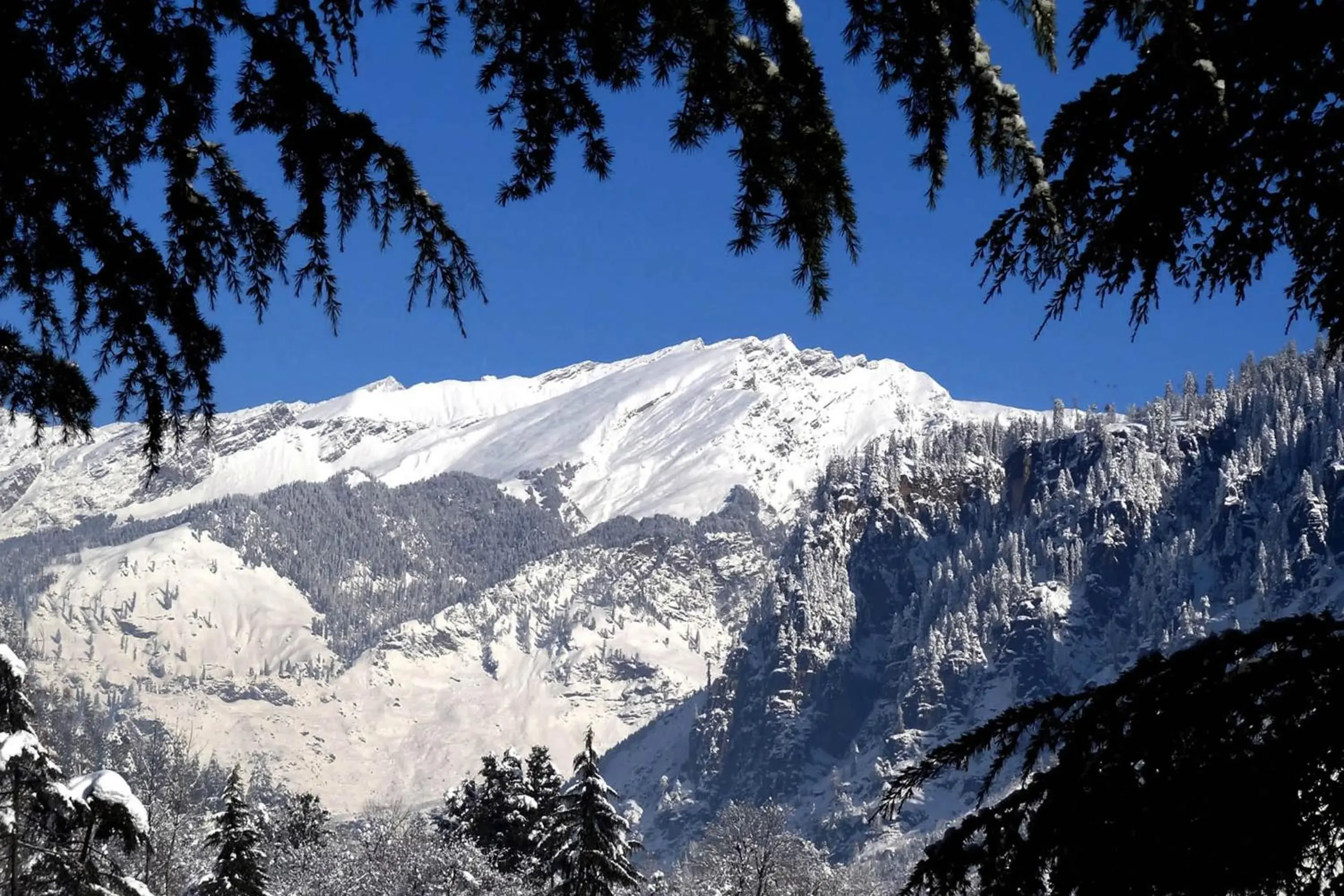 Mountain view, Winter in Banon Resorts