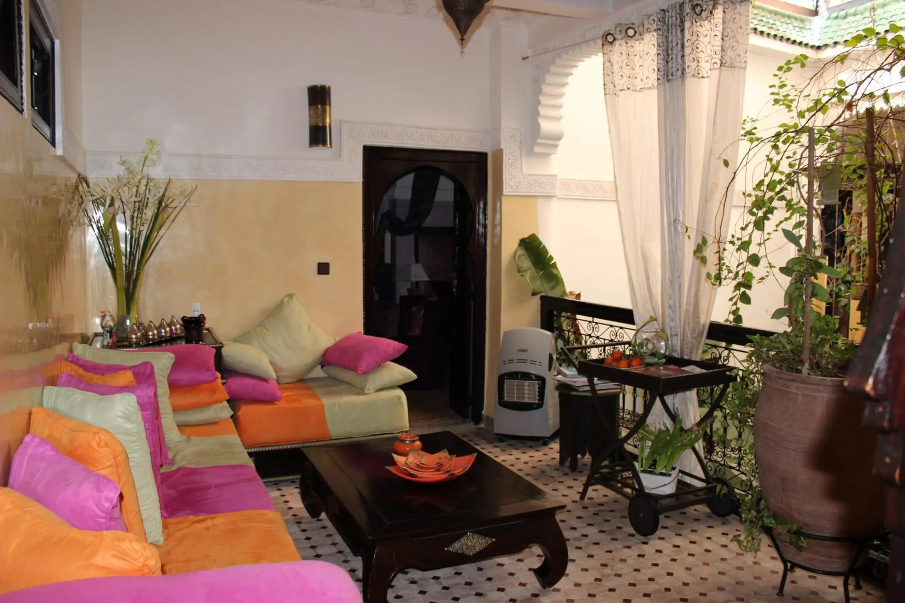 Living room, Seating Area in Riad Eloise