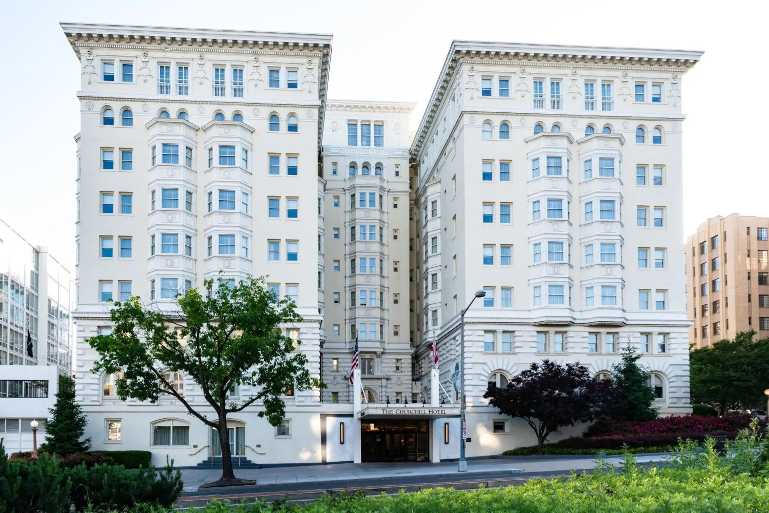 Property building in The Churchill Hotel Near Embassy Row