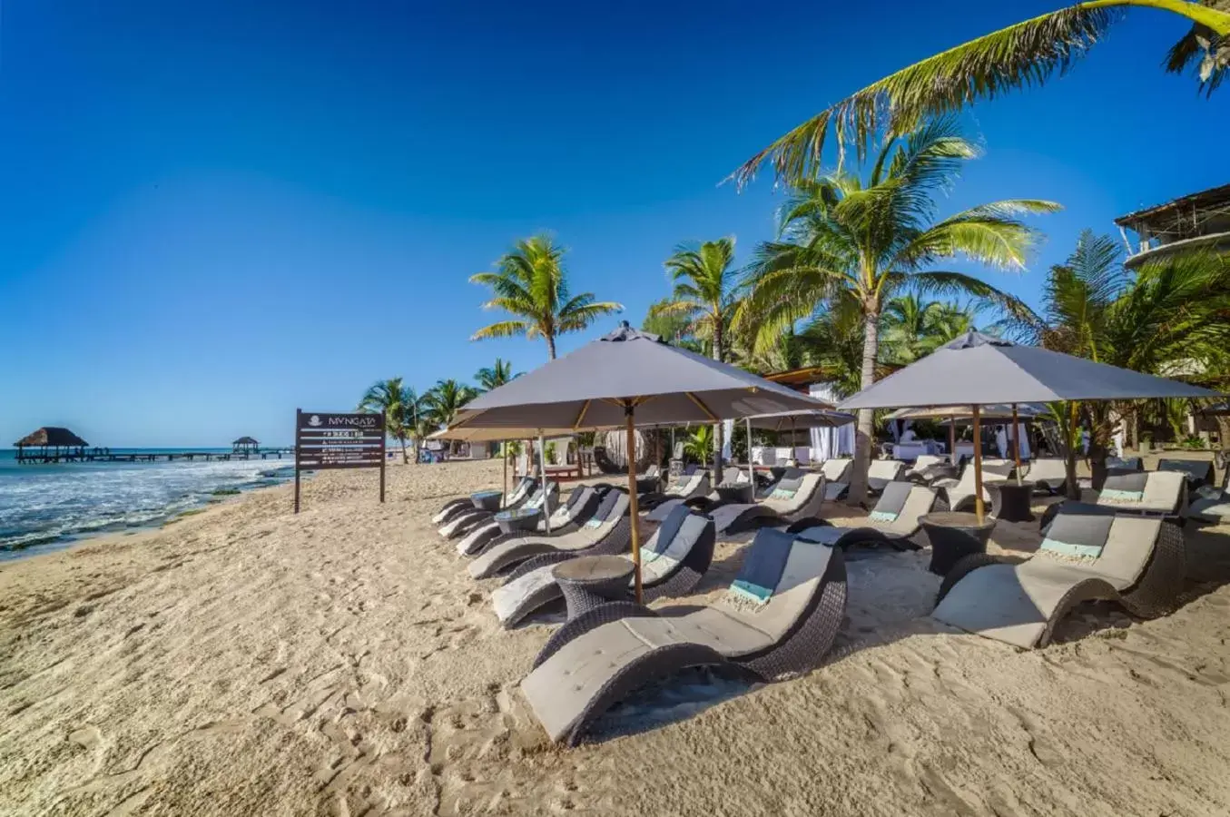 Beach in Mvngata Beach Hotel