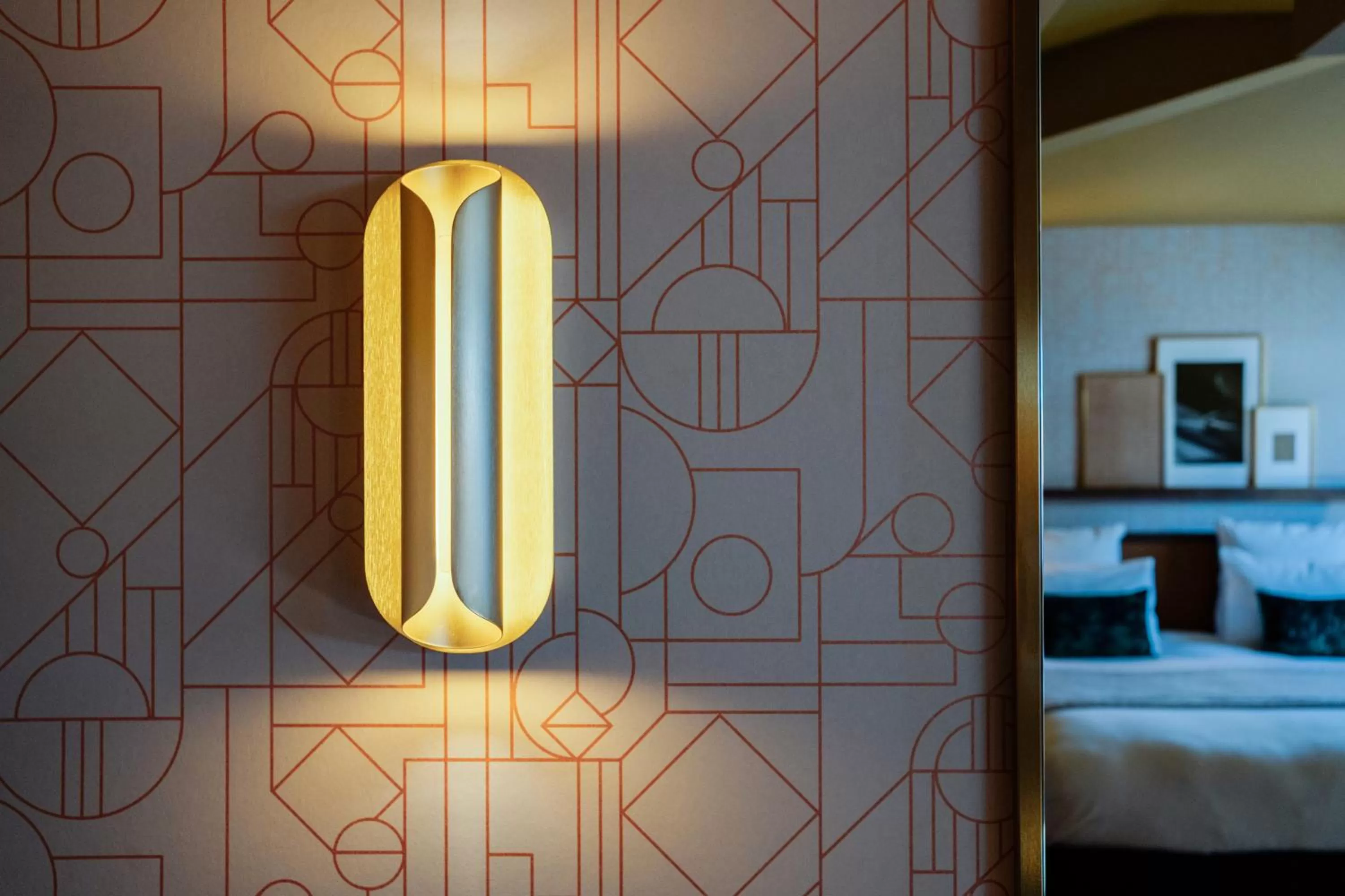 Bed in Hôtel Riesner