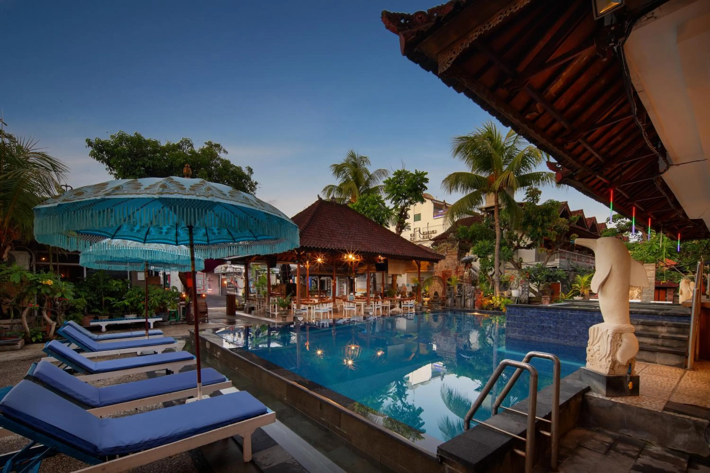 Swimming pool in Legian Village Hotel - CHSE Certified