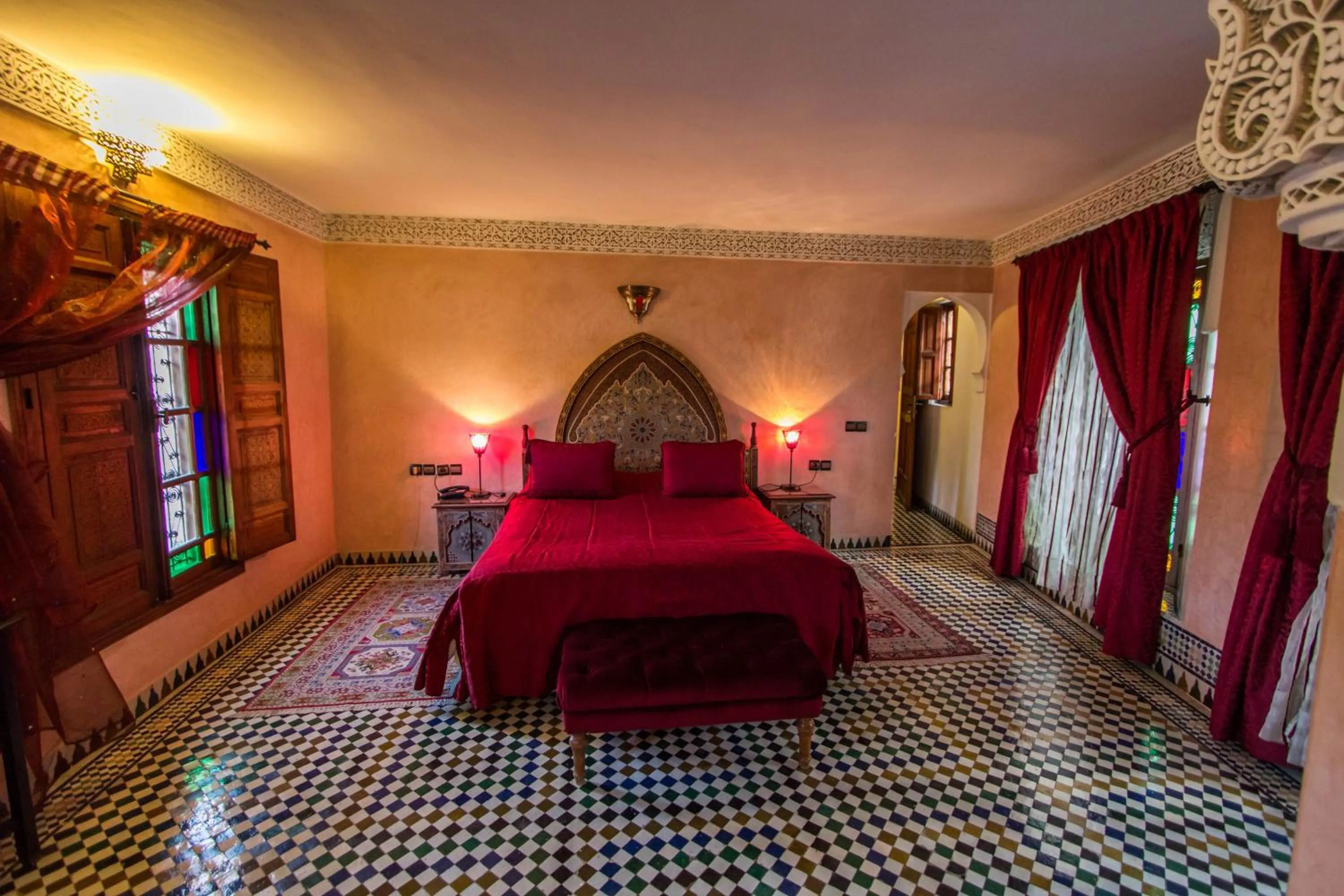 Day, Bed in Riad - Dar Al Andalous