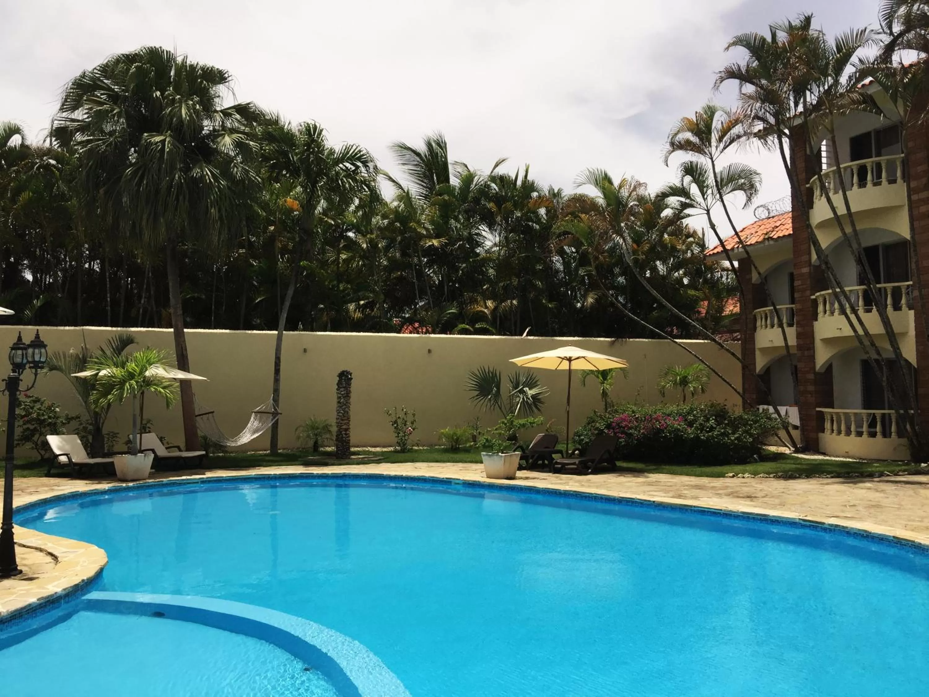 Garden view in Hotel Voramar