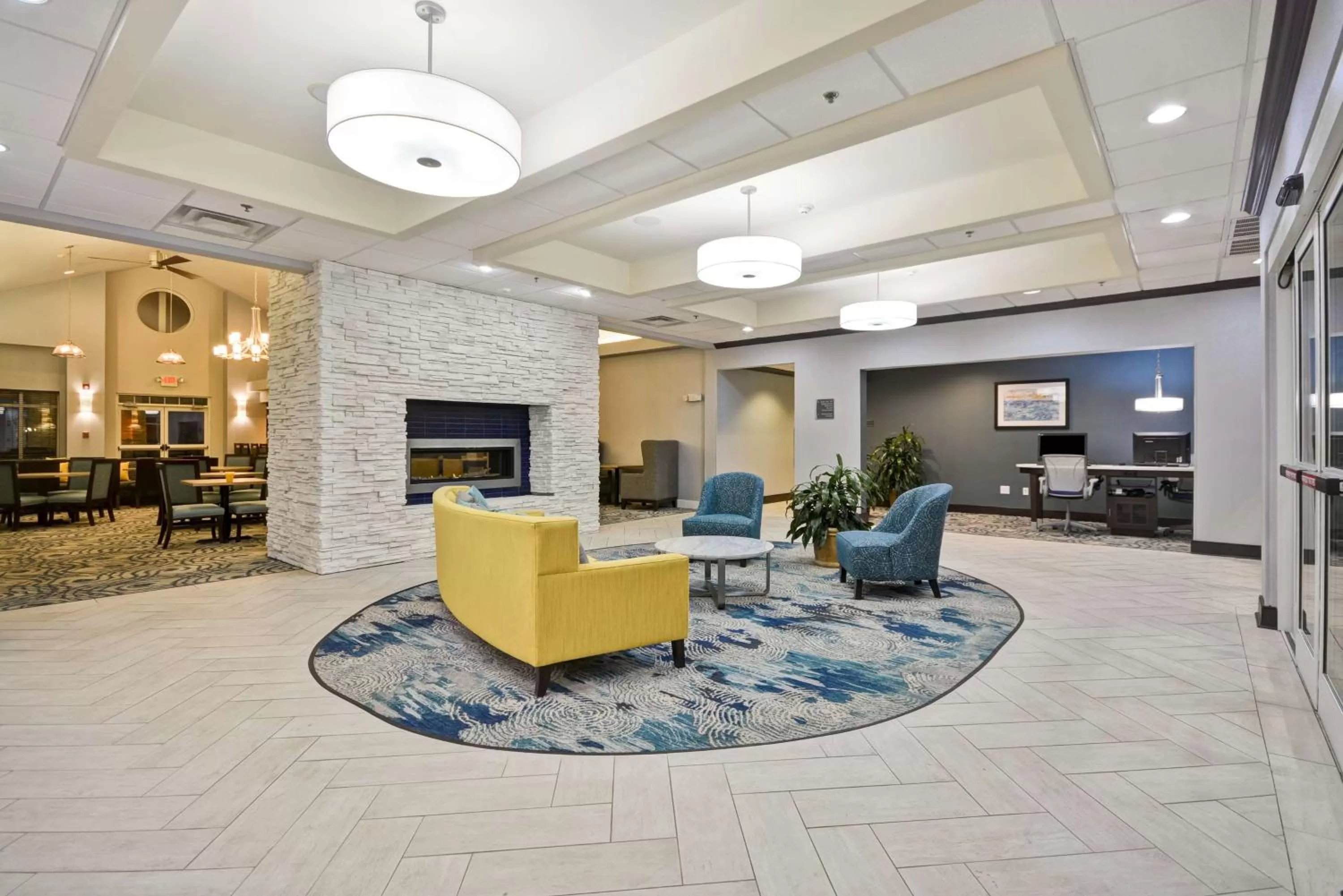 Lobby or reception in Homewood Suites by Hilton Wilmington/Mayfaire, NC