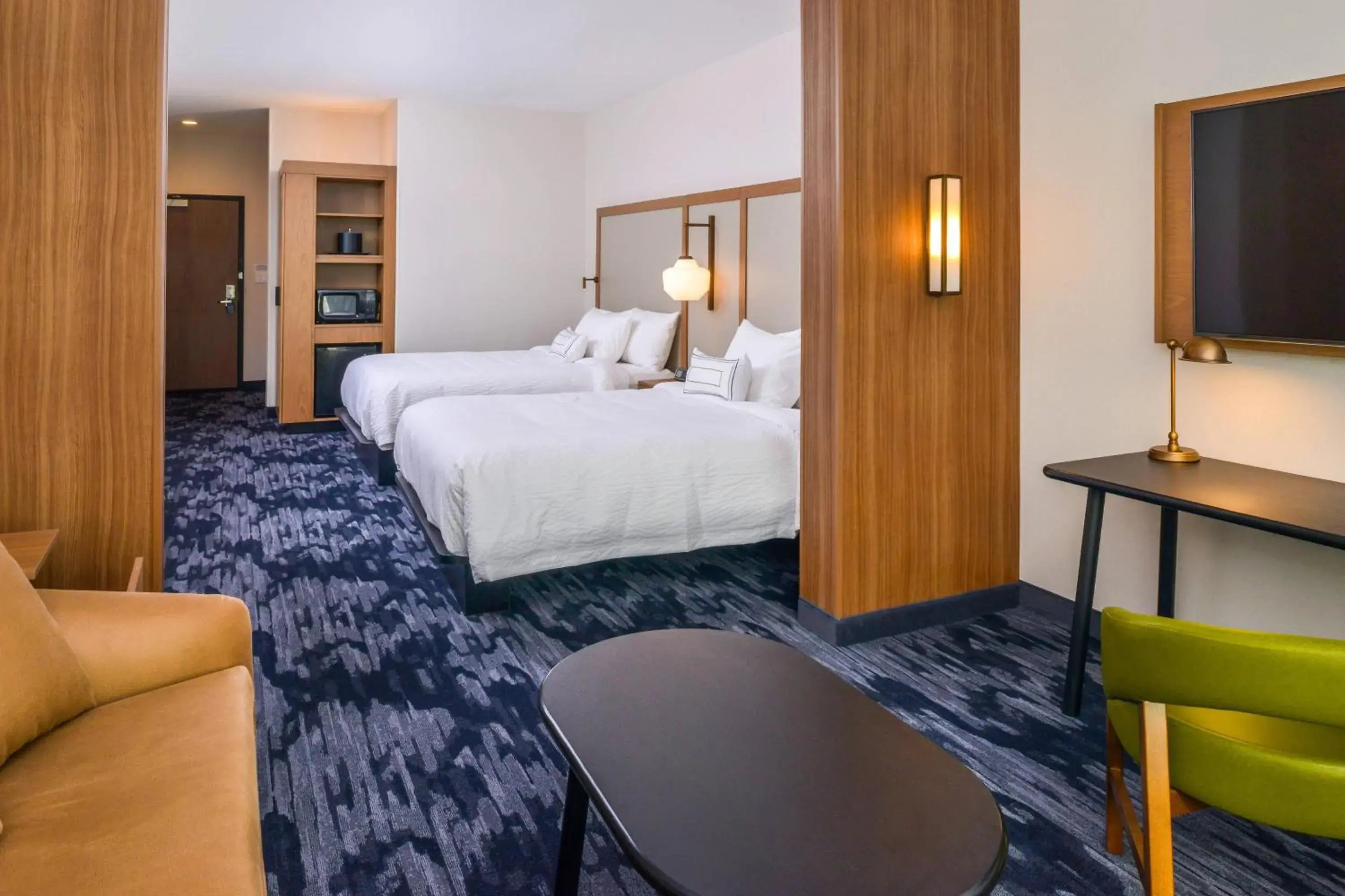 Bedroom, Bed in Fairfield Inn & Suites by Marriott Fort Worth Southwest at Cityview