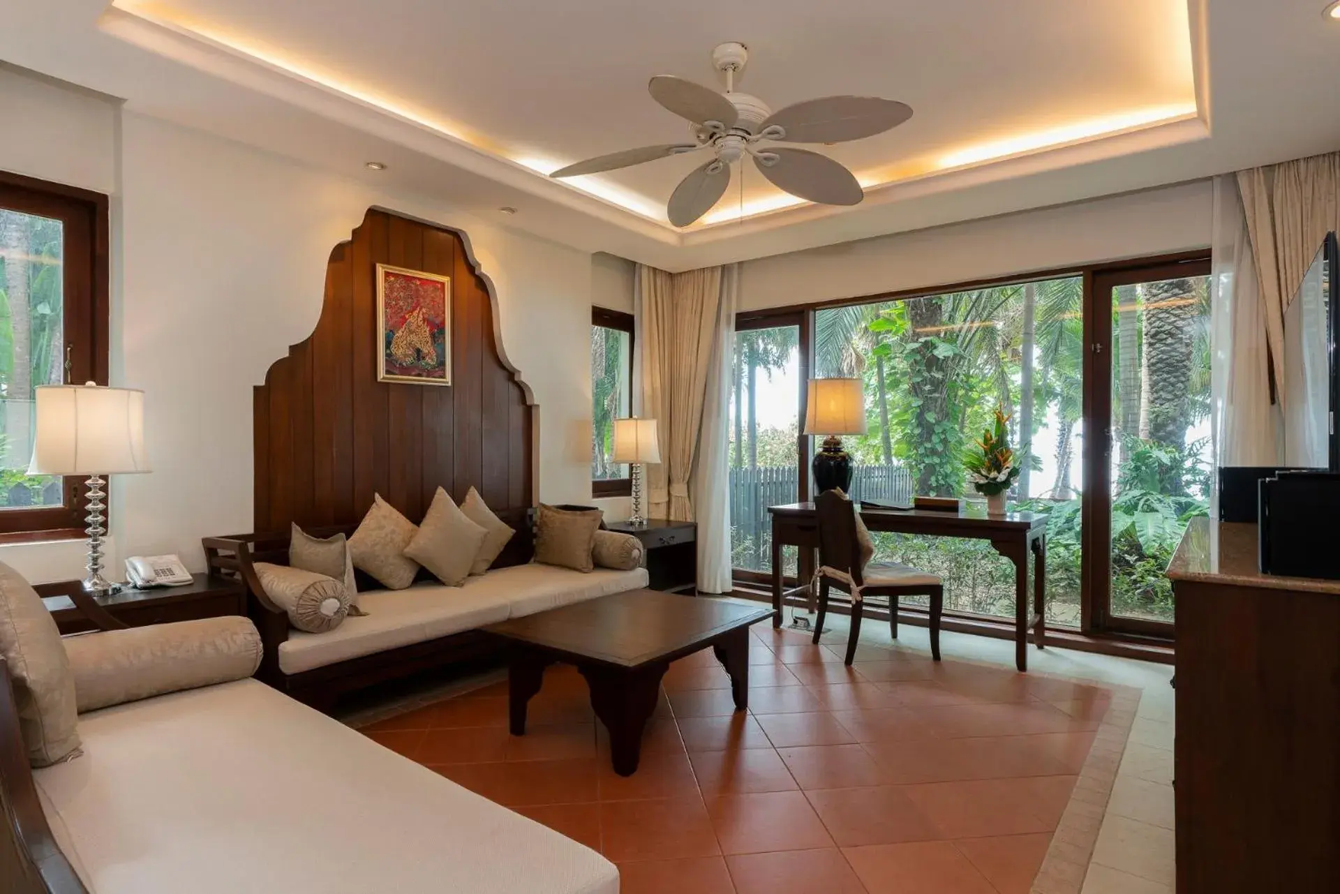 Living room, Seating Area in Ravindra Beach Resort & Spa - SHA Extra Plus