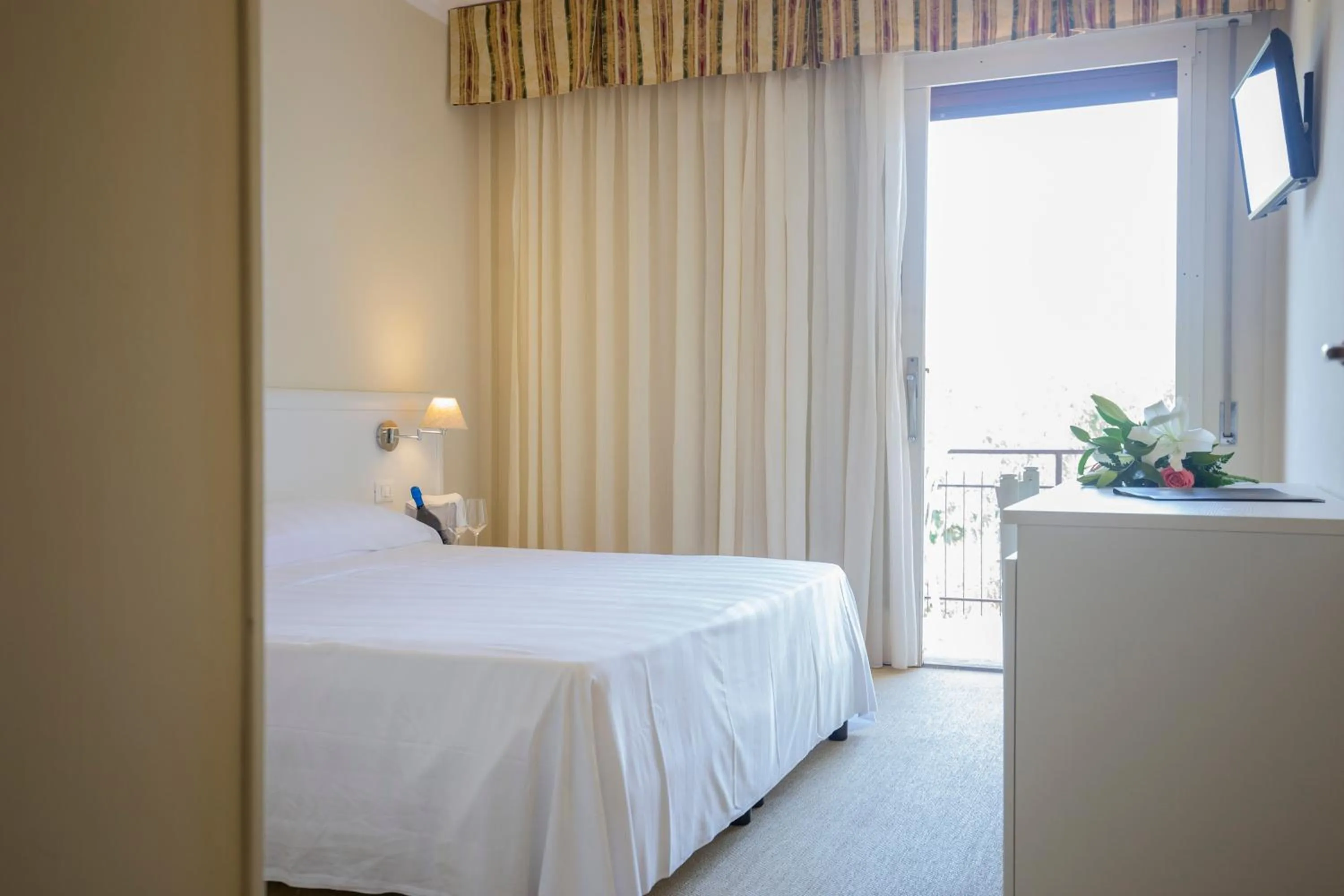 Bed in Hotel Fabricia